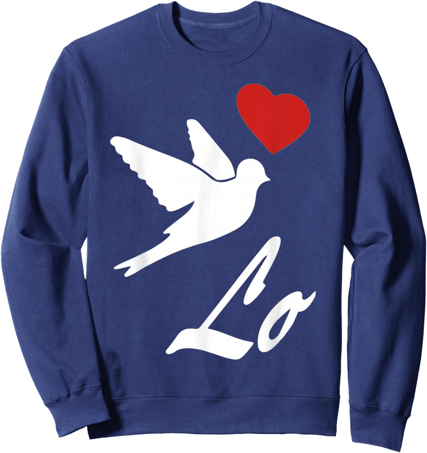 Ensemble Couple Assortis Amour Gauche Droite St Valentin T-S Sweatshirt - Sweatshirt | Navy