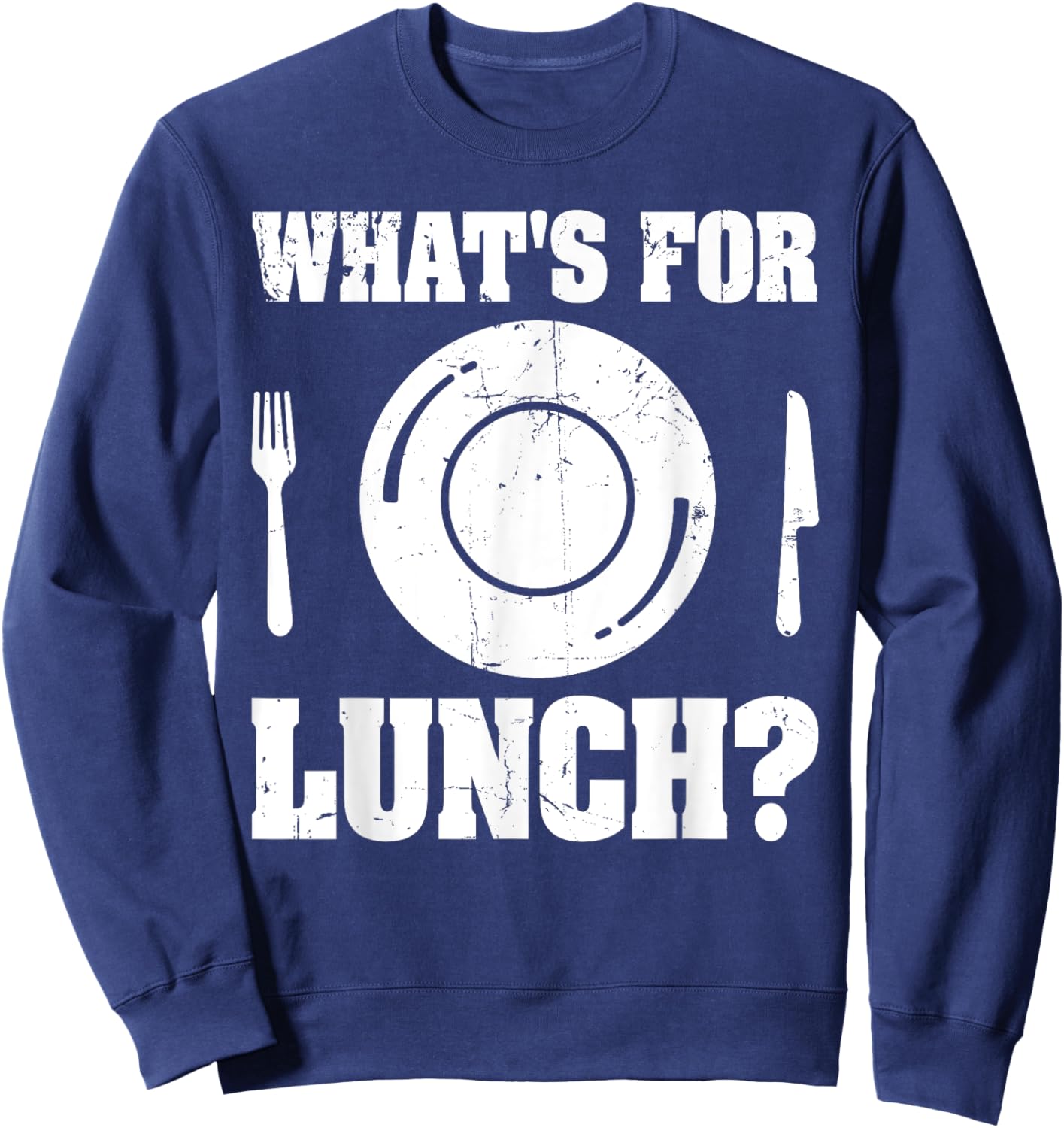What's For Lunch Sweatshirt - Sweatshirt | Navy