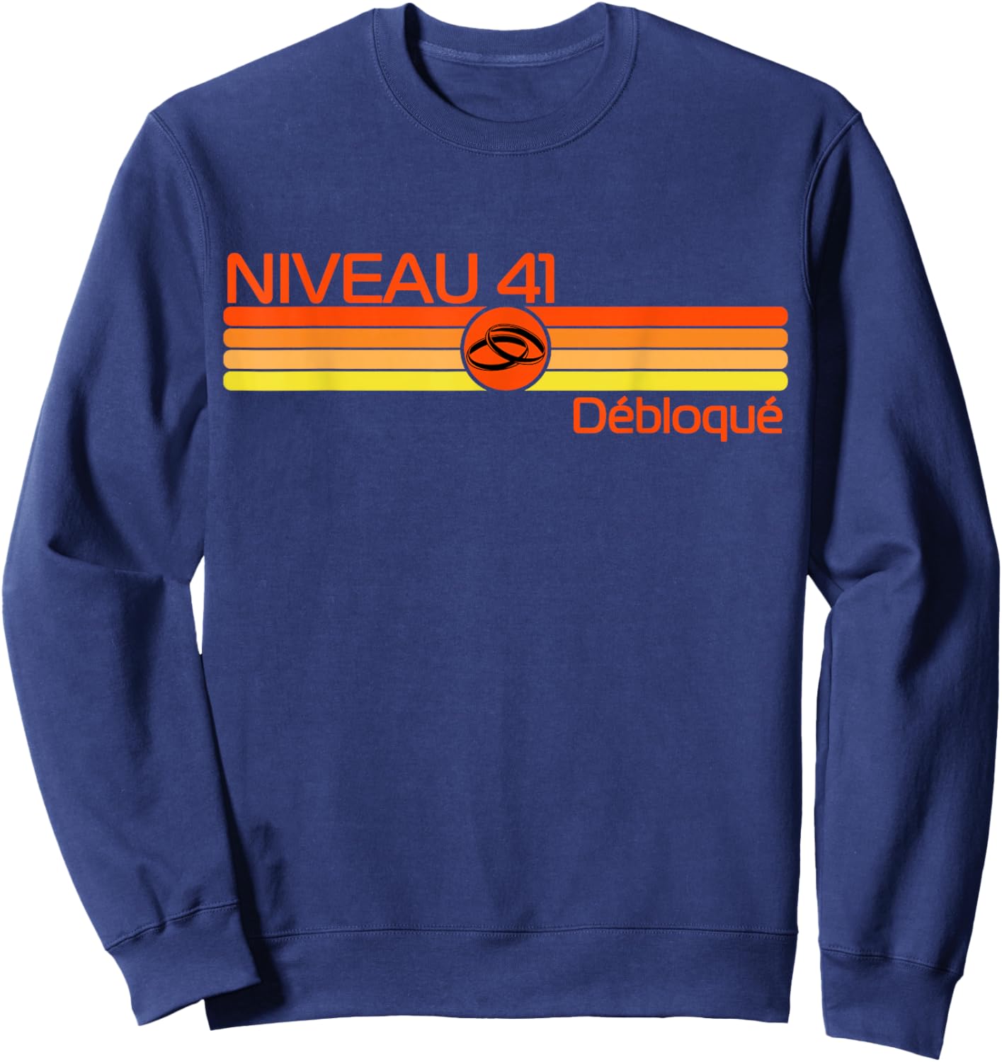 Cadeau 41 Ans de Mariage – Noces de Fer Sweatshirt - Sweatshirt | Navy