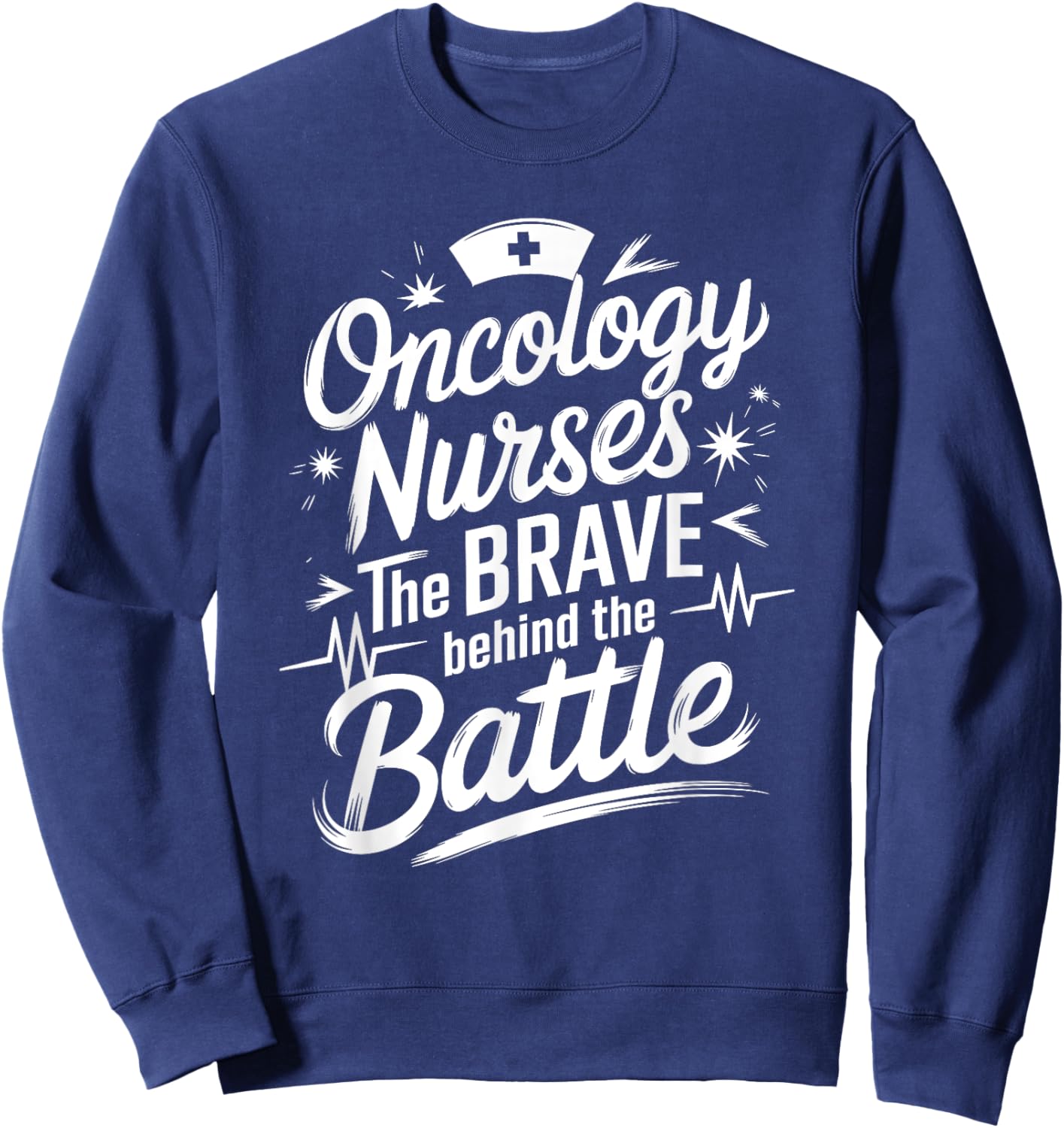 Oncology Nursing Design OCN Nursing Oncology Nurse Squad Sweatshirt - Sweatshirt | Navy
