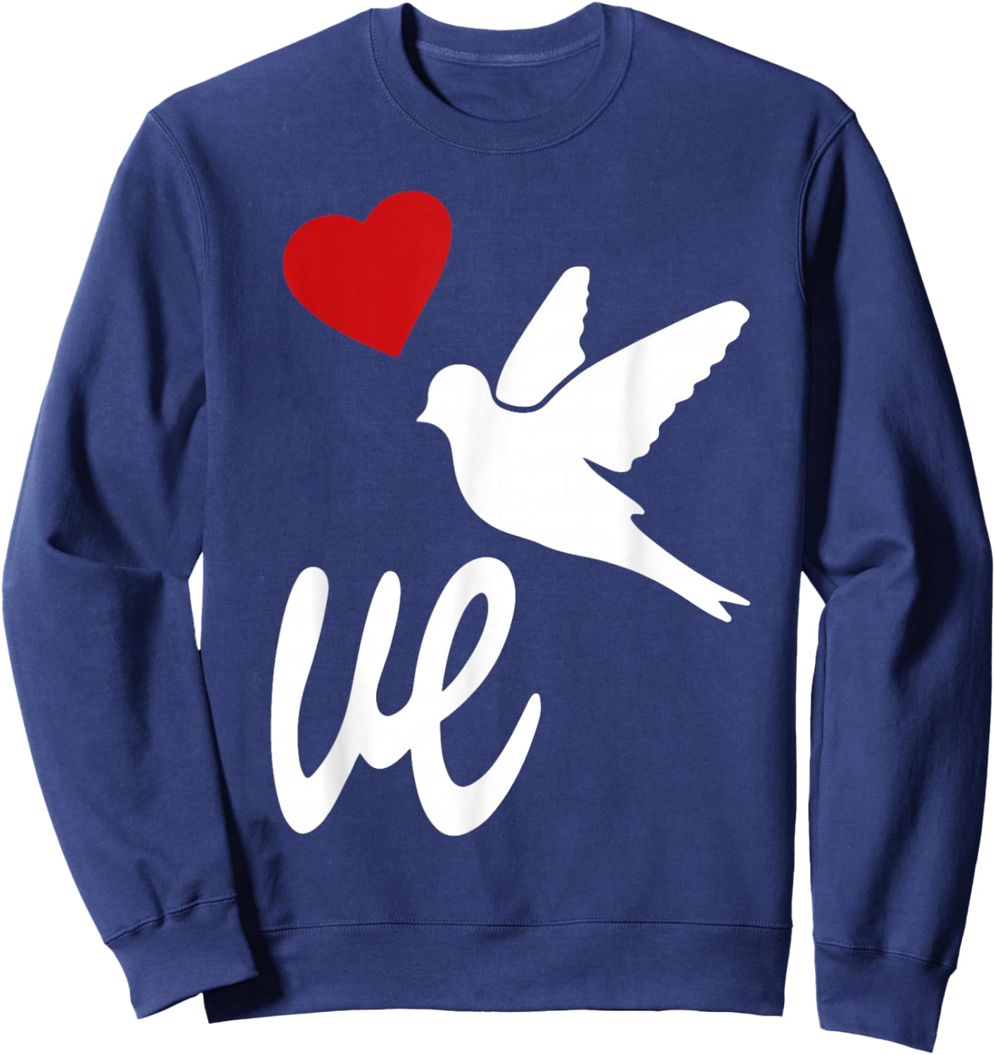 Ensemble Couple Assortis Amour Gauche Droite St Valentin Sweatshirt - Sweatshirt | Navy