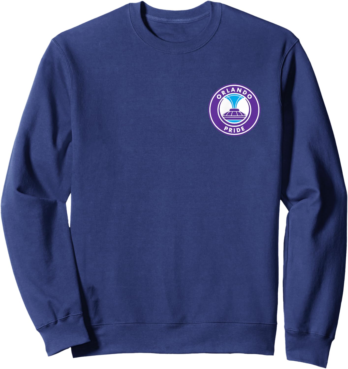 NWSL - Orlando Pride FC - Left Chest Logo Sweatshirt - Sweatshirt | Navy