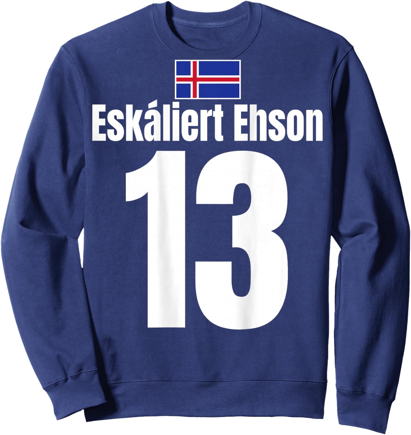 Eskaliert Ehson Nr.13 Es Eskaliert Eh Island Mallorca Sweatshirt - Sweatshirt | Navy