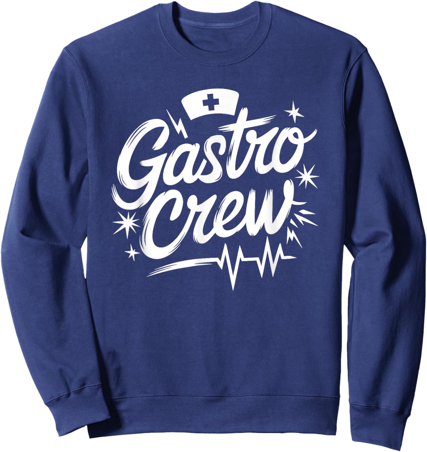 Endoscopy Nurse Gastro Crew, Endoscopy Nursing Endo Nurse Sweatshirt - Sweatshirt | Navy