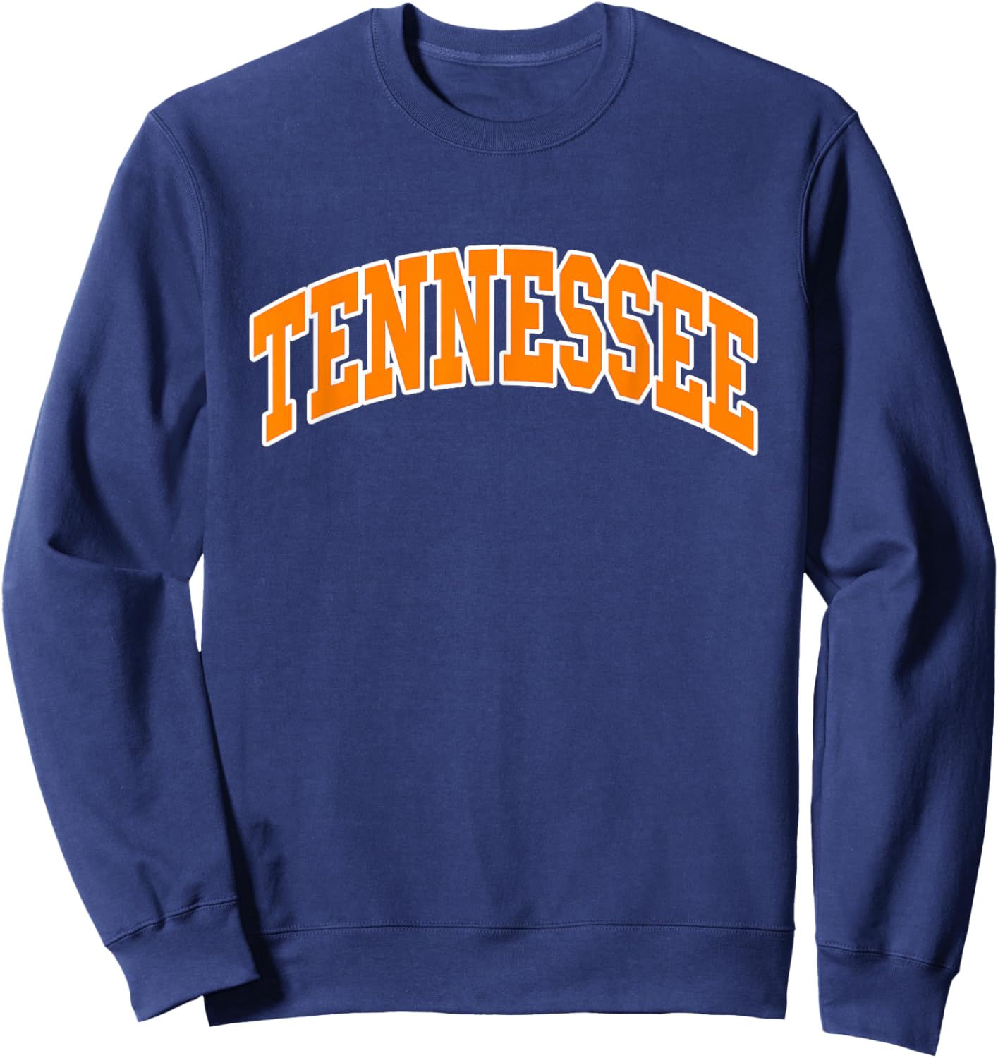 Graphic Crew Inc. TENNESSEE - Throwback Design - Classic , Small, Black Sweatshirt - Sweatshirt | Navy