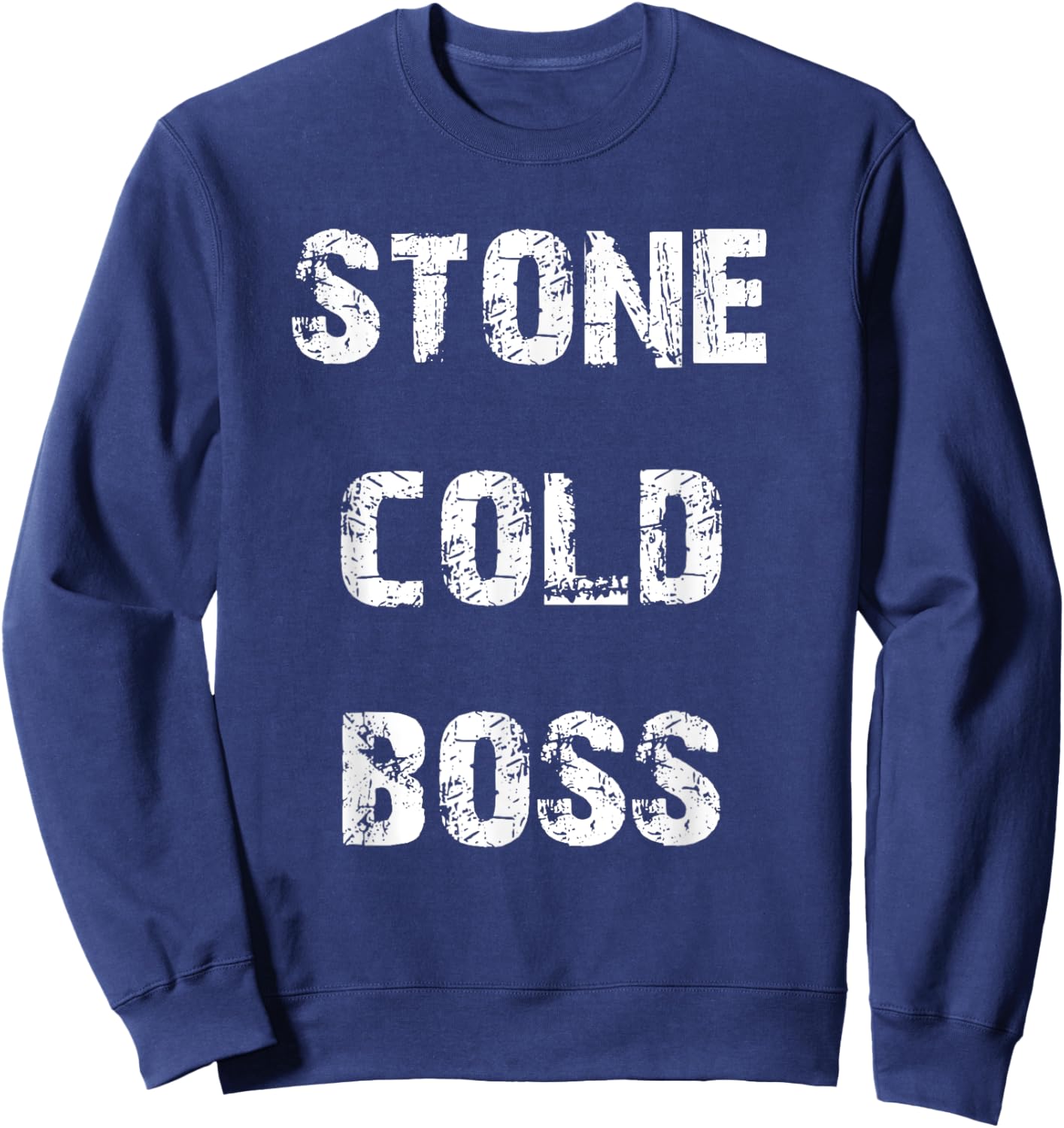 Stone Cold Boss Sweatshirt - Sweatshirt | Navy