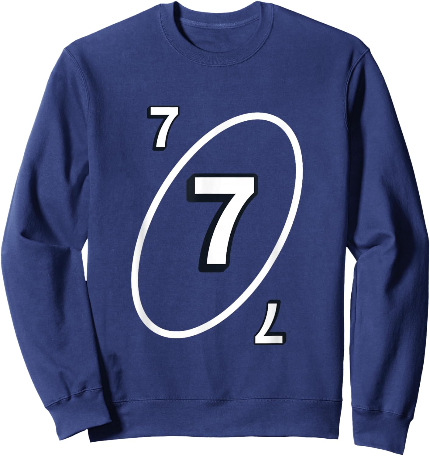 UNO 7" map Sweatshirt - Sweatshirt | Navy