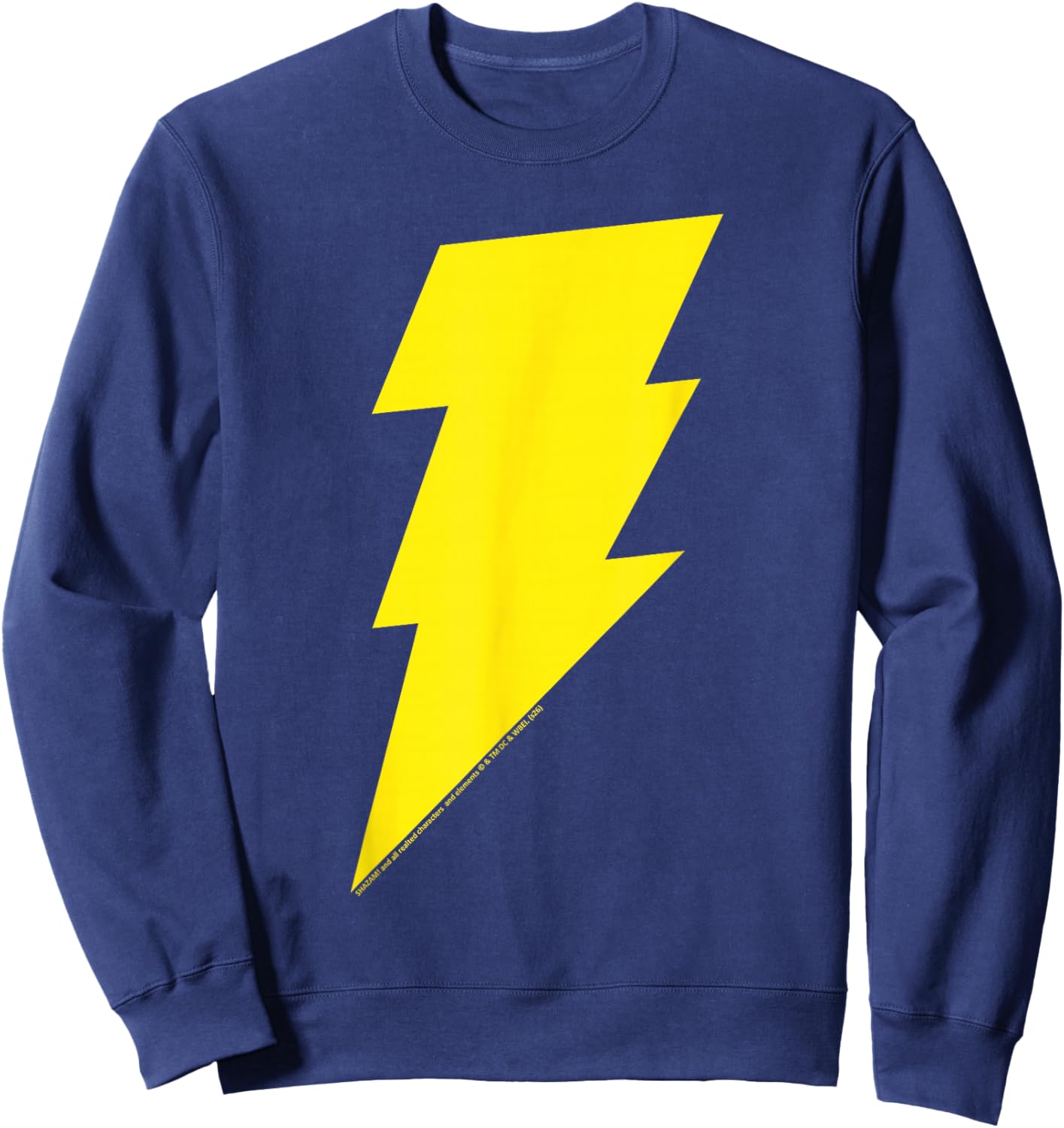 Graphique éclair Jaune Vif Sweatshirt - Sweatshirt | Navy