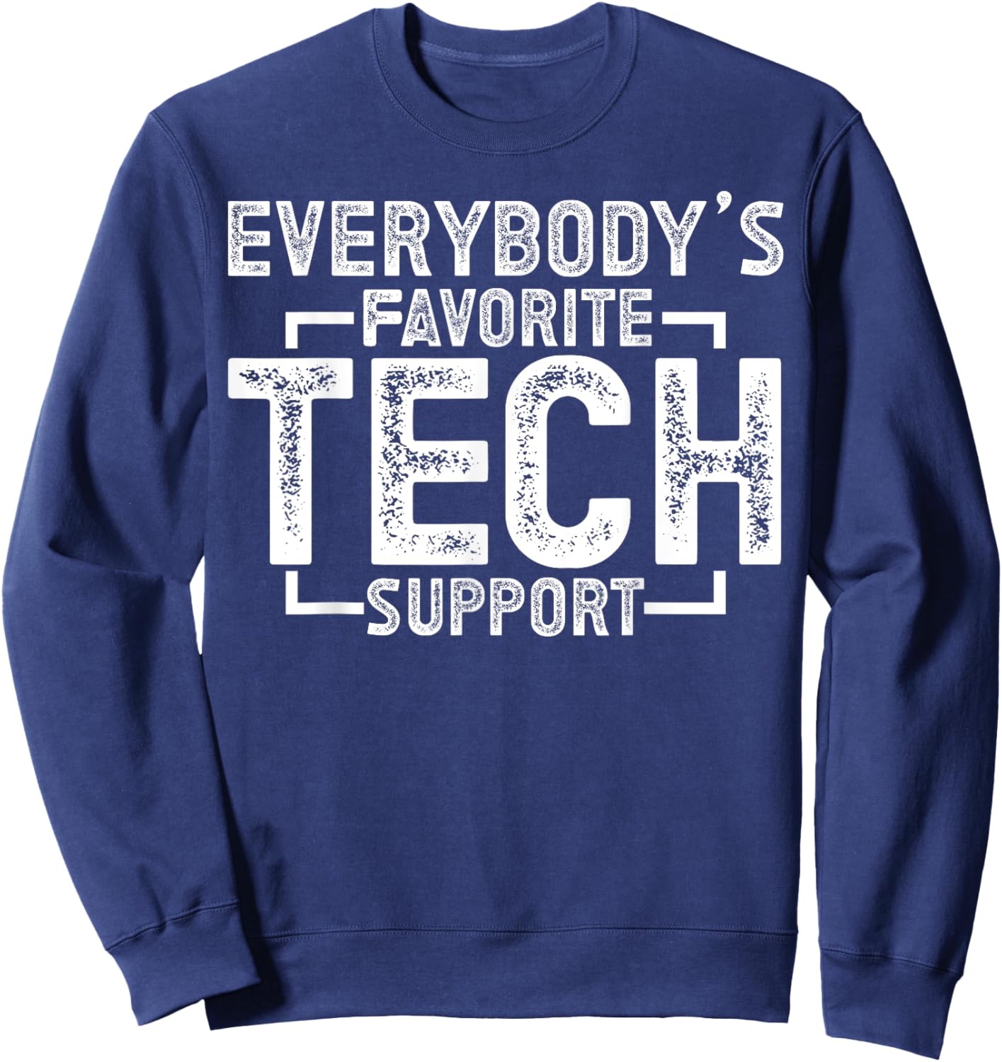 Tech Support Sweatshirt - Sweatshirt | Navy