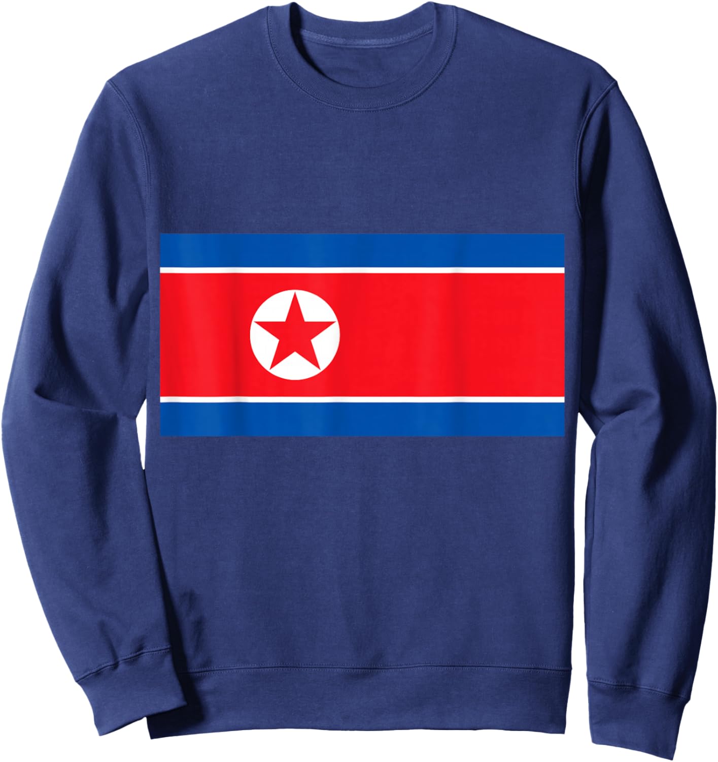 Drapeau de la Corée du Nord Sweatshirt - Sweatshirt | Navy