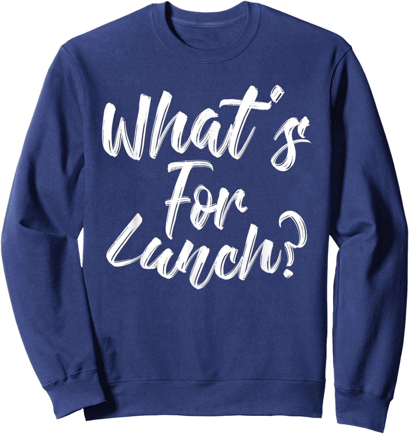 What's For Lunch Sweatshirt - Sweatshirt | Navy