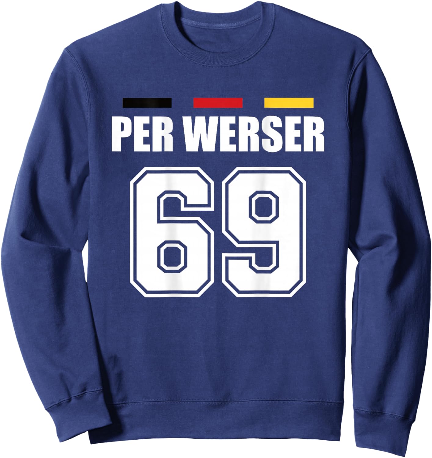 Lustige Namen Deutschland Trikot für Mallorca und die Party Sweatshirt - Sweatshirt | Navy