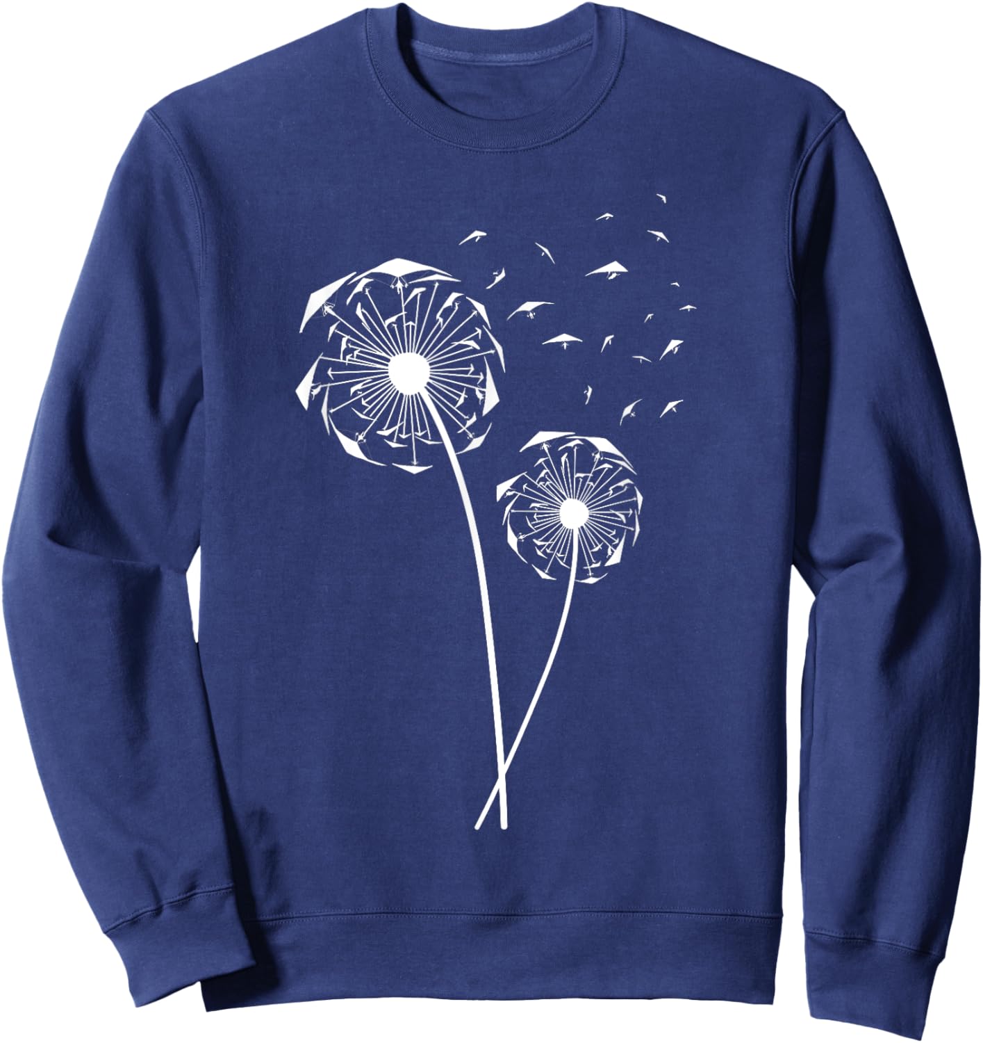 Cool Hang Glider Art Women Hang Glide Hang Gliding Sweatshirt - Sweatshirt | Navy