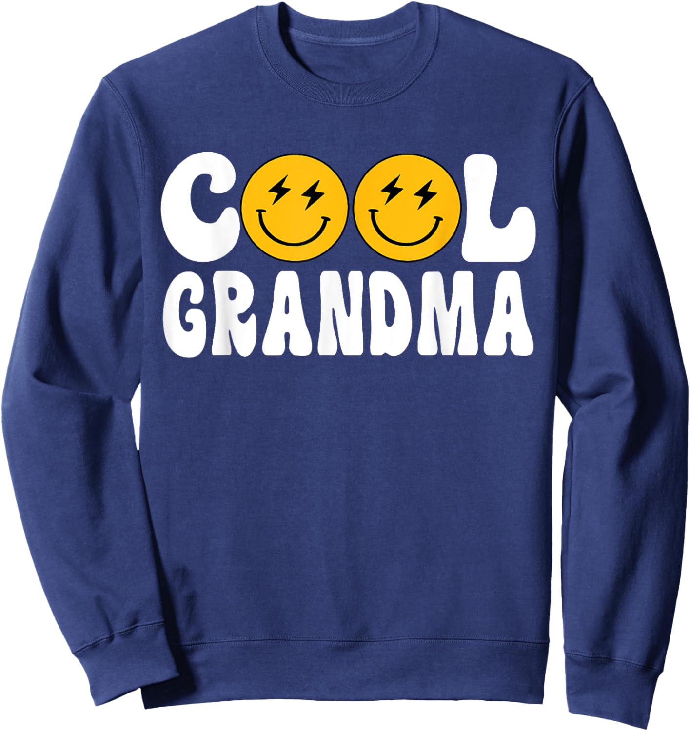 Grandma One Happy Dude Birthday Theme Family Matching Sweatshirt - Sweatshirt | Navy