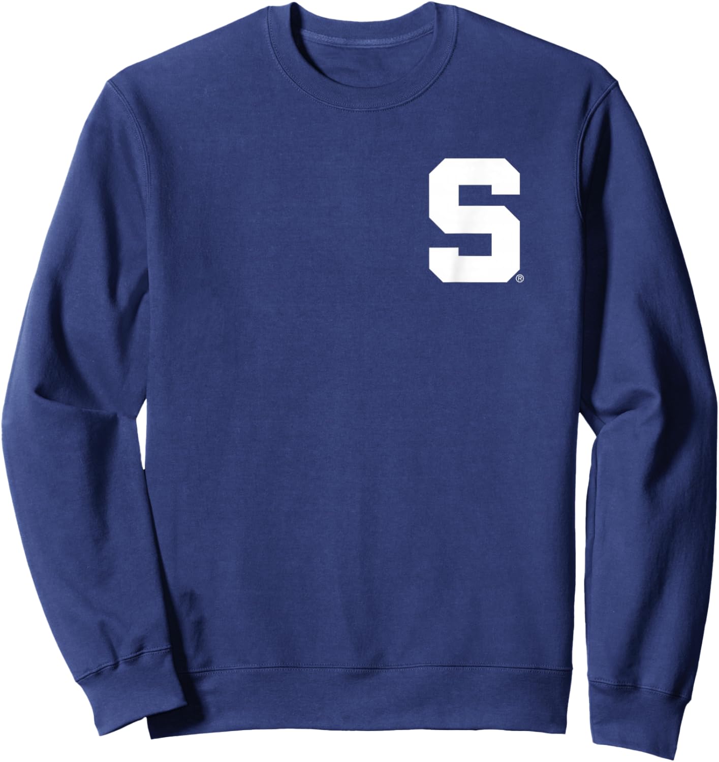 Michigan State Spartans Front/Back Icon Officially Licensed Sweatshirt - Sweatshirt | Navy