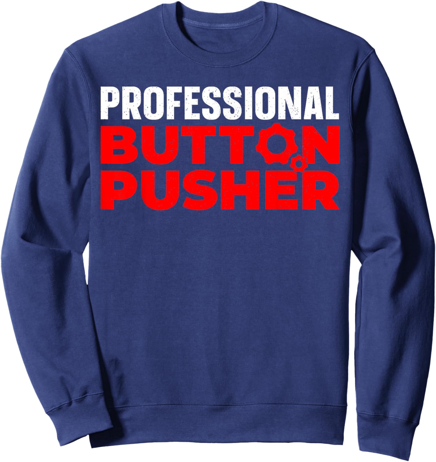 Machinist Art Women CNC Machine Operator Machinist Sweatshirt - Sweatshirt | Navy