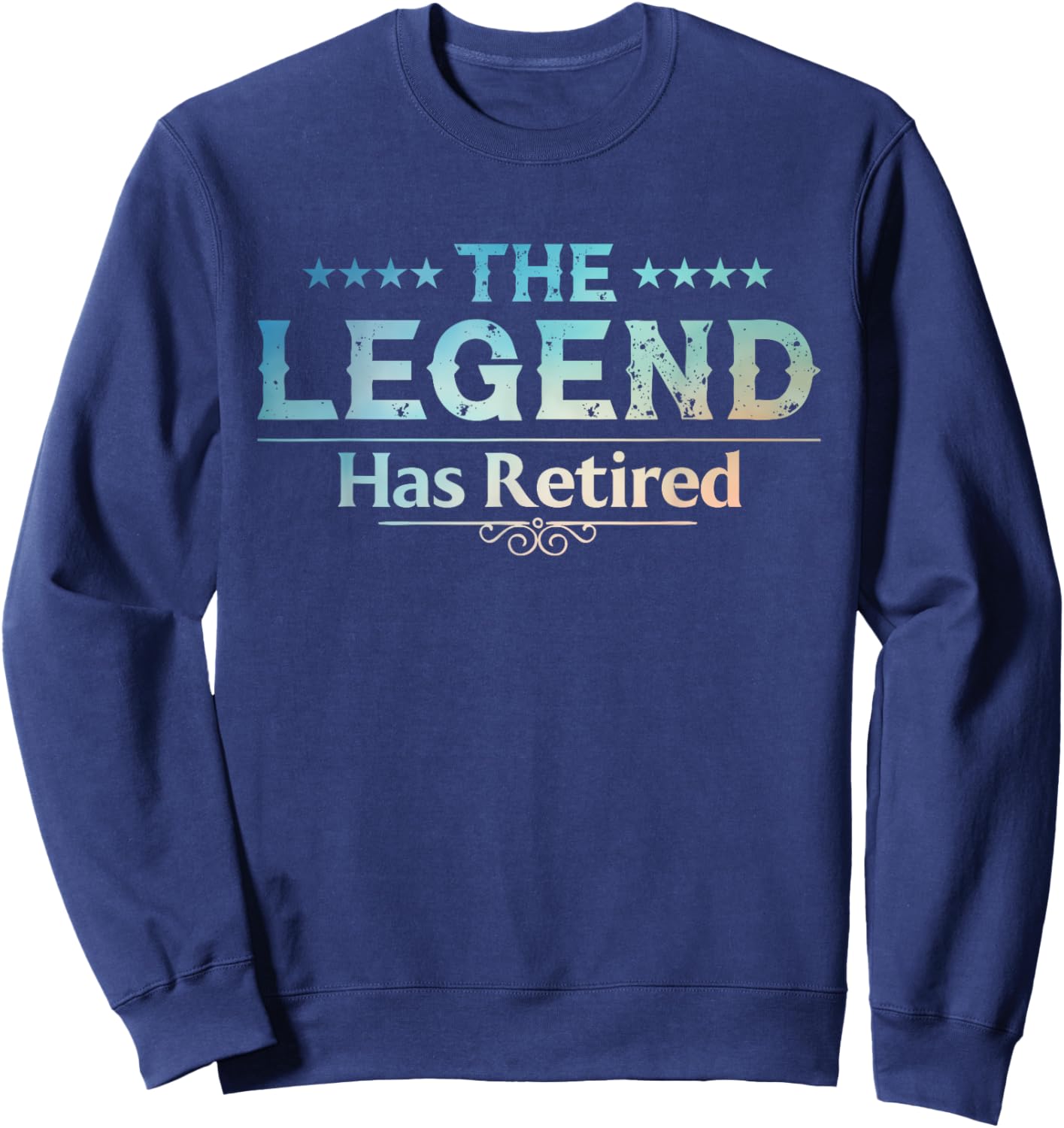 Cute Retired Art Women Retiring Retiree Retirement Sweatshirt - Sweatshirt | Navy