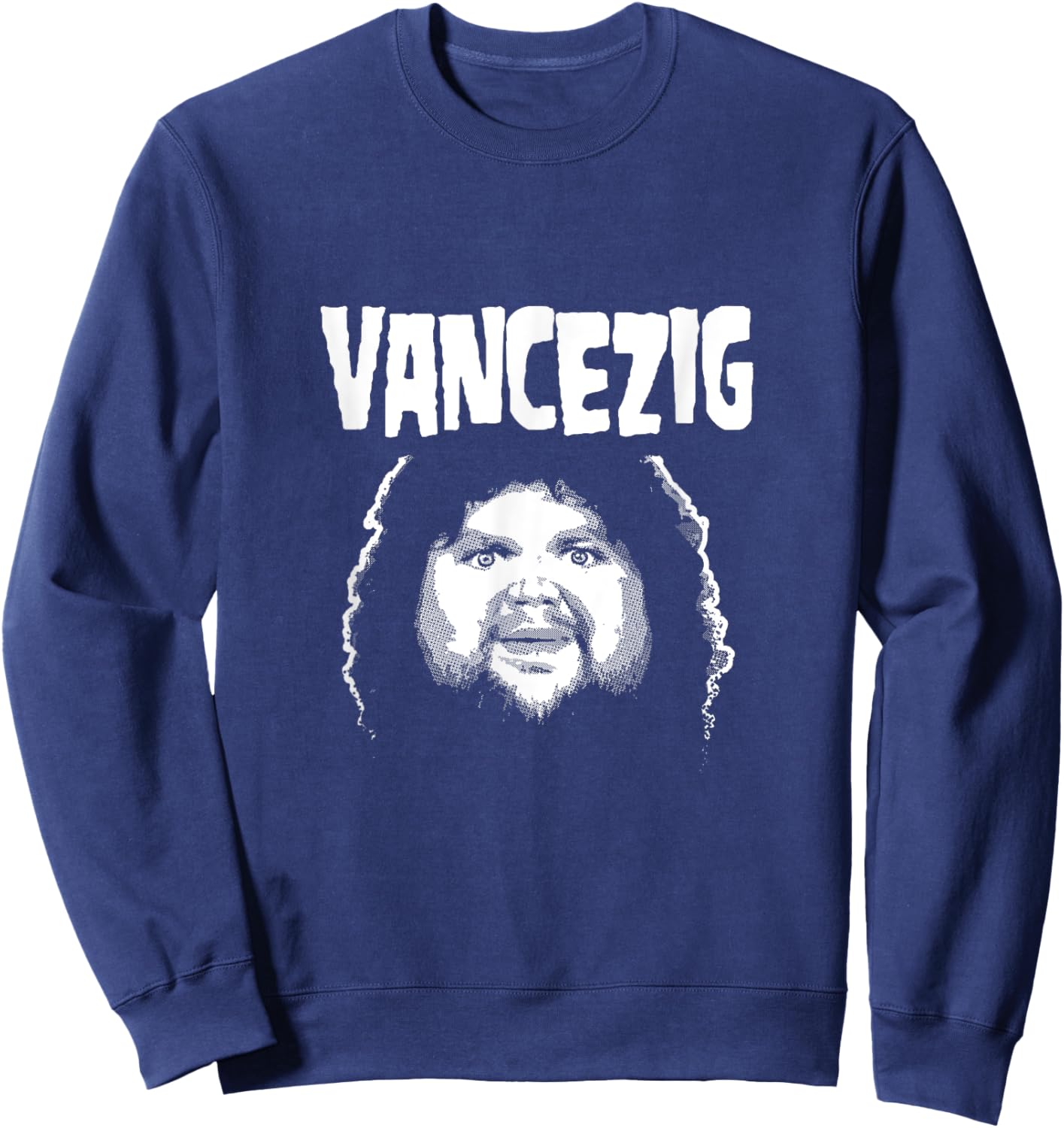 JD Vance Face Meme Sweatshirt - Sweatshirt | Navy