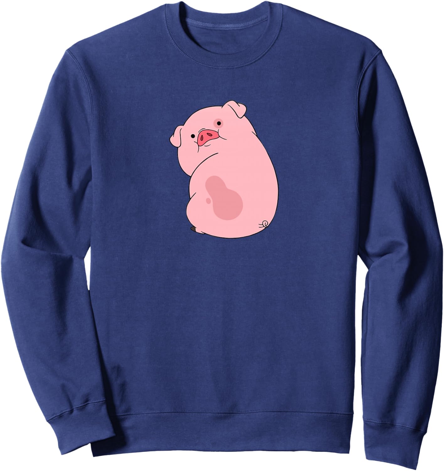 Disney Channel Gravity Falls Waddles the Pig Premium Sweatshirt - Sweatshirt | Navy