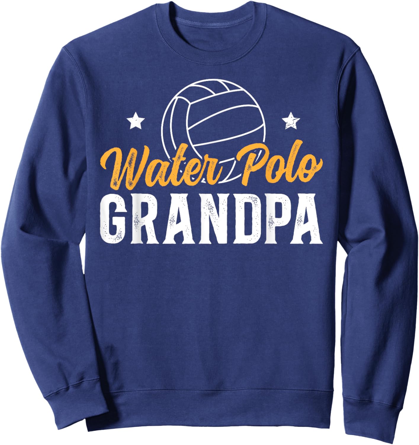 Water Polo Grandpa Of A Water Polo Player Grandfather Sweatshirt - Sweatshirt | Navy