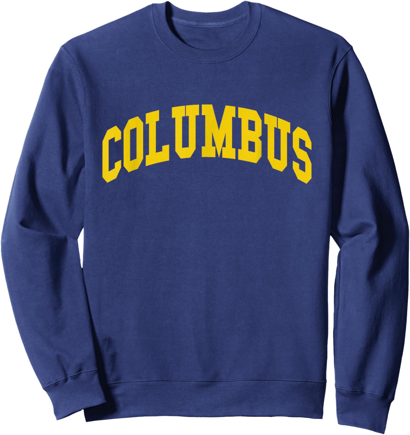 Columbus - Throwback Design - Classic Sweatshirt - Sweatshirt | Navy