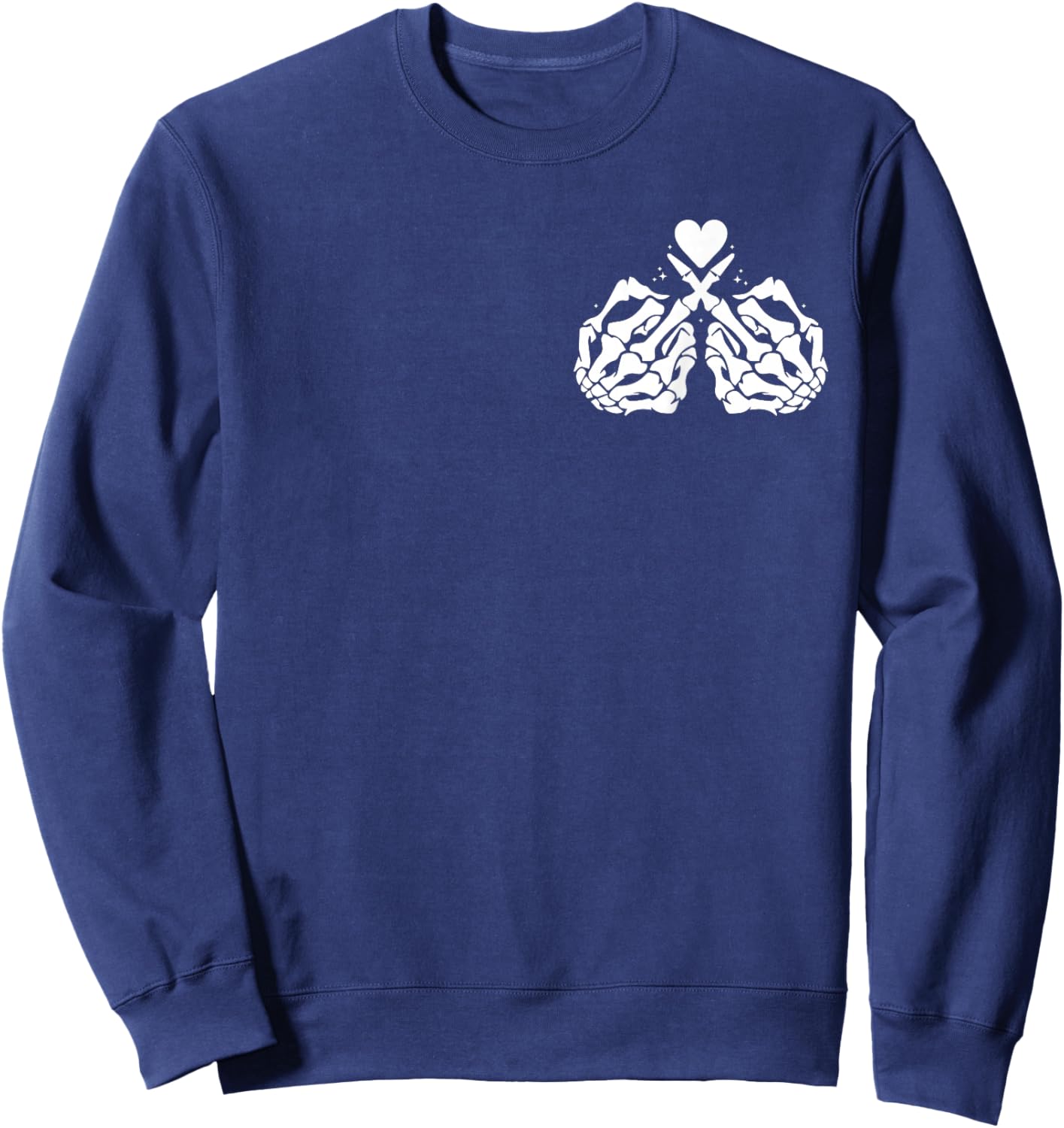 (Double Sided) Fuck Around and Find Out Sweatshirt - Sweatshirt | Navy