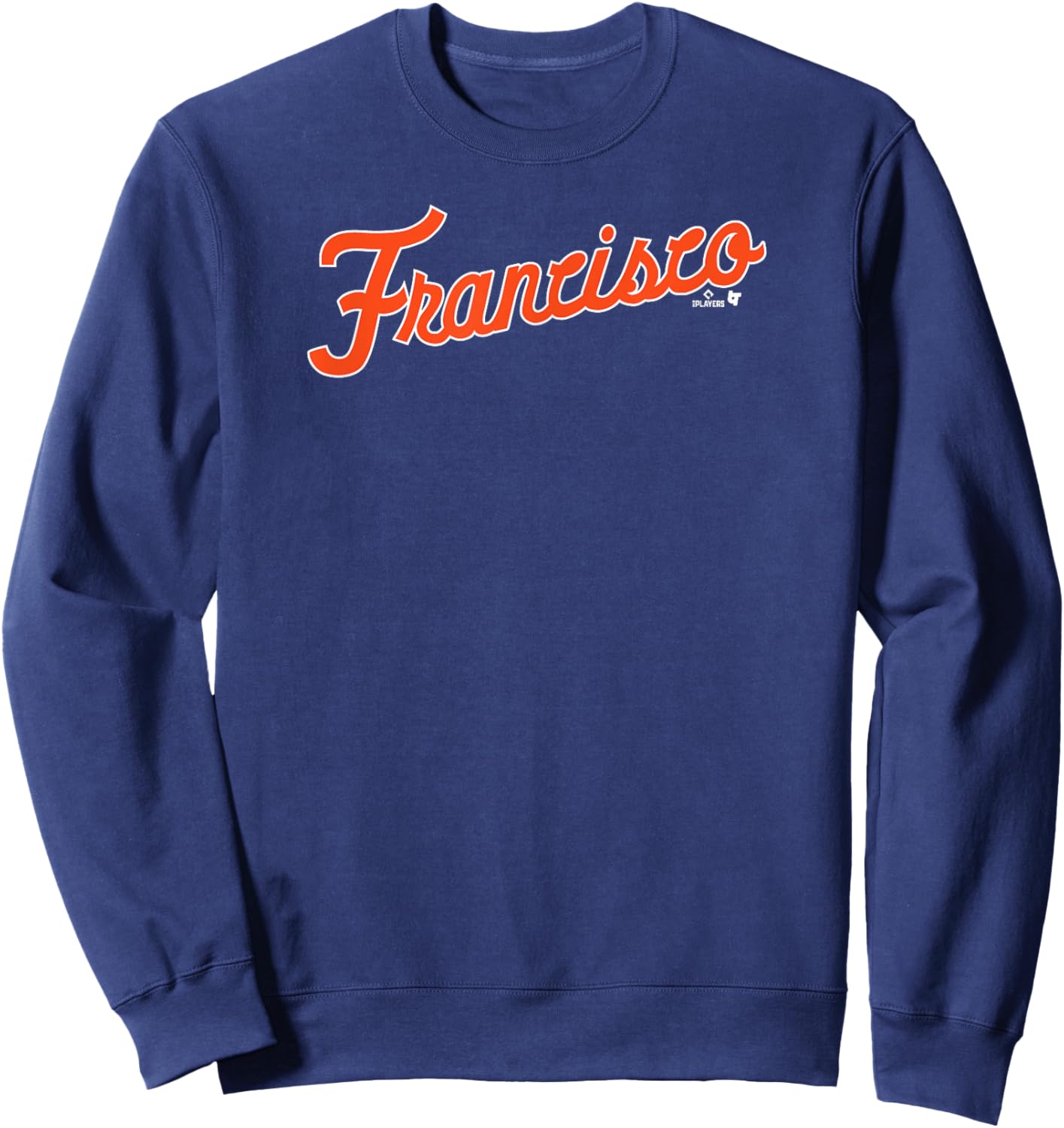 Francisco Lindor: 12 Front & Back Name Number Shirsey - NY Sweatshirt - Sweatshirt | Navy