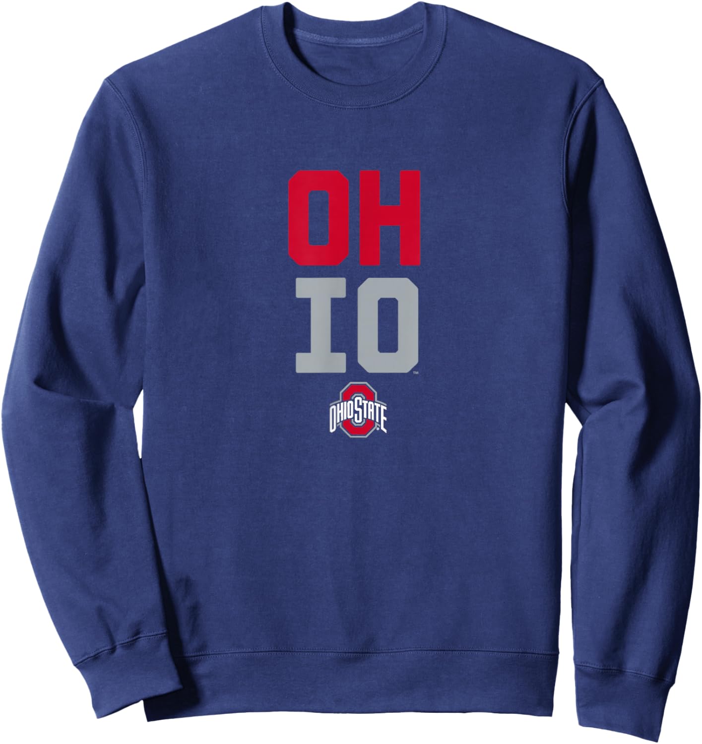 Ohio State Slogan: OH-IO Sweatshirt - Sweatshirt | Navy