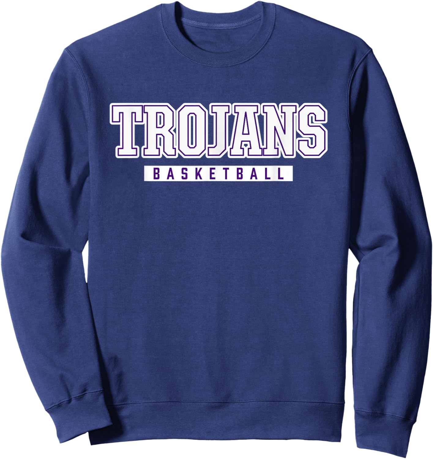 Trojans Basketball Southern High School Sweatshirt - Sweatshirt | Navy