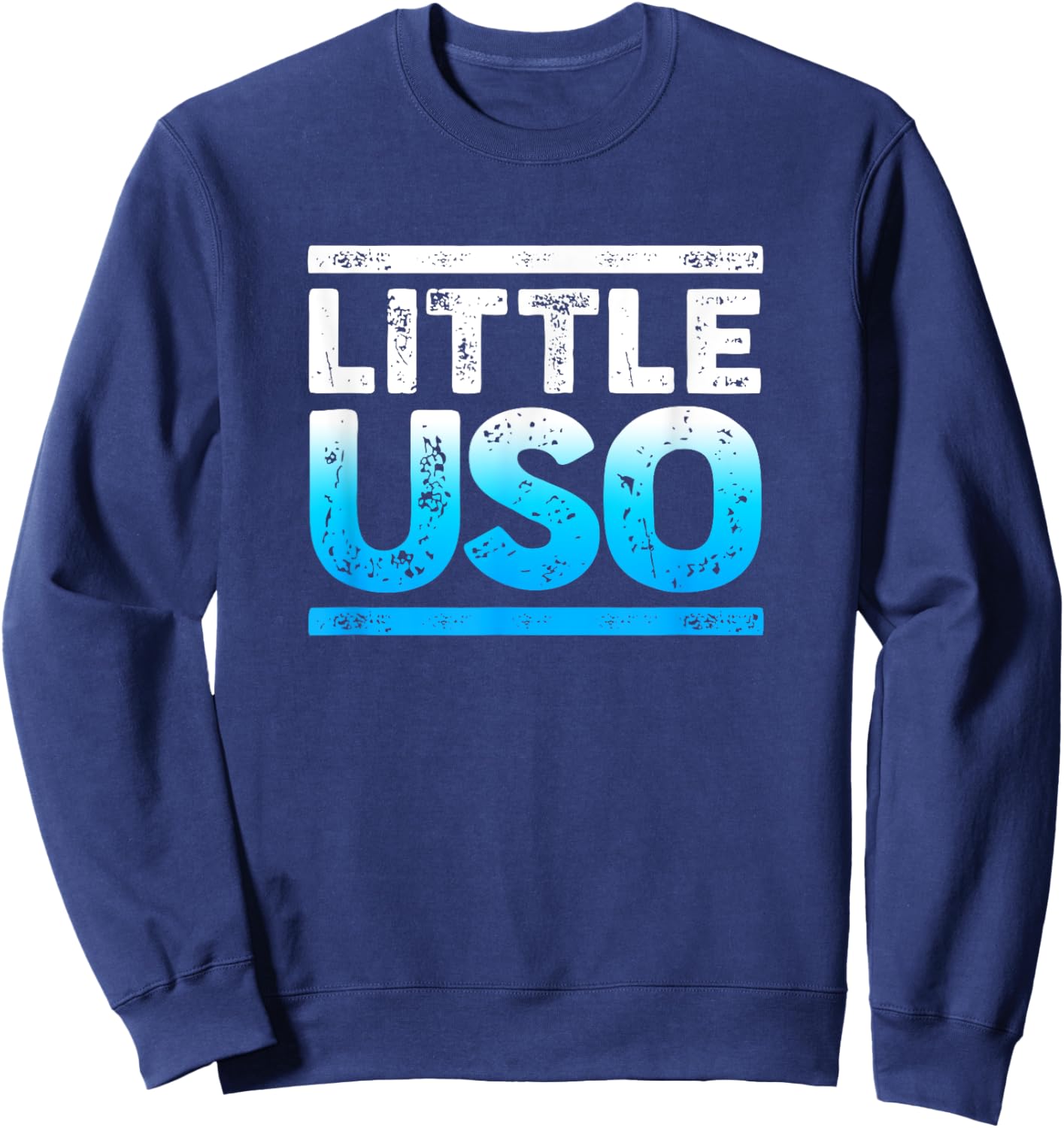 Funny American Samoan Pride Little Uso Samoa Sweatshirt - Sweatshirt | Navy