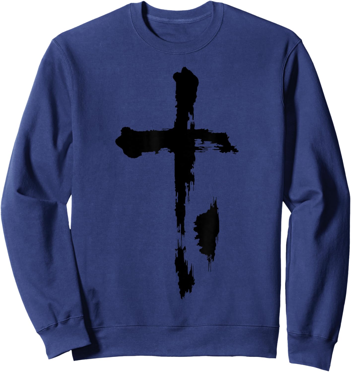 La Corse - Design Croix et Île de Beauté Sweatshirt - Sweatshirt | Navy
