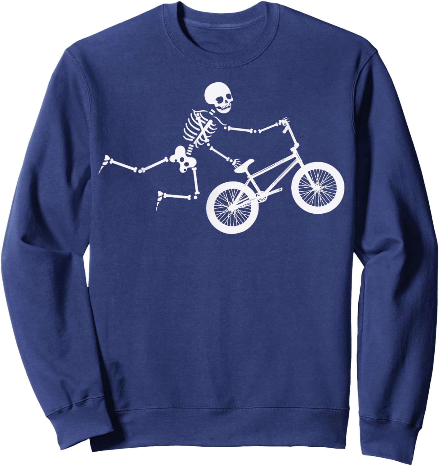 BMX Art Women Toddler Boys Off Road BMX Riding BMX Sweatshirt - Sweatshirt | Navy