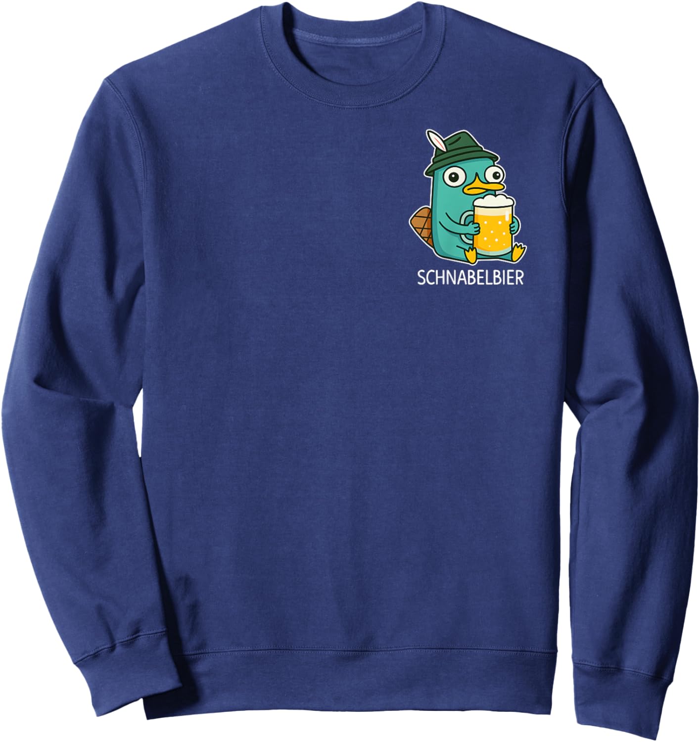 Schnabel Beer Measure X Delicious Beer Wiesn Bayern Oktoberfest Sweatshirt - Sweatshirt | Navy