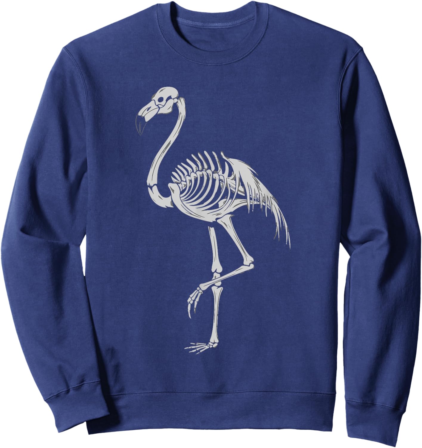 Flamingo Skeleton Sweatshirt - Sweatshirt | Navy