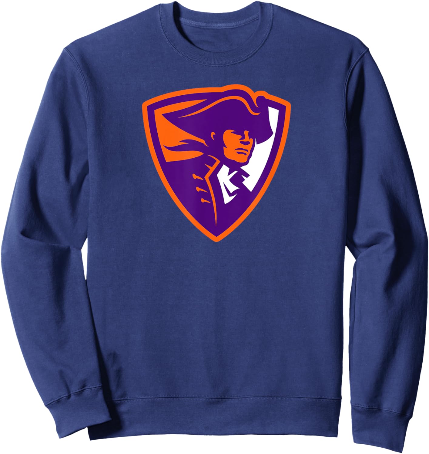 Hobart & William Smith Colleges Hobart Statesmen Shield Mark Sweatshirt - Sweatshirt | Navy