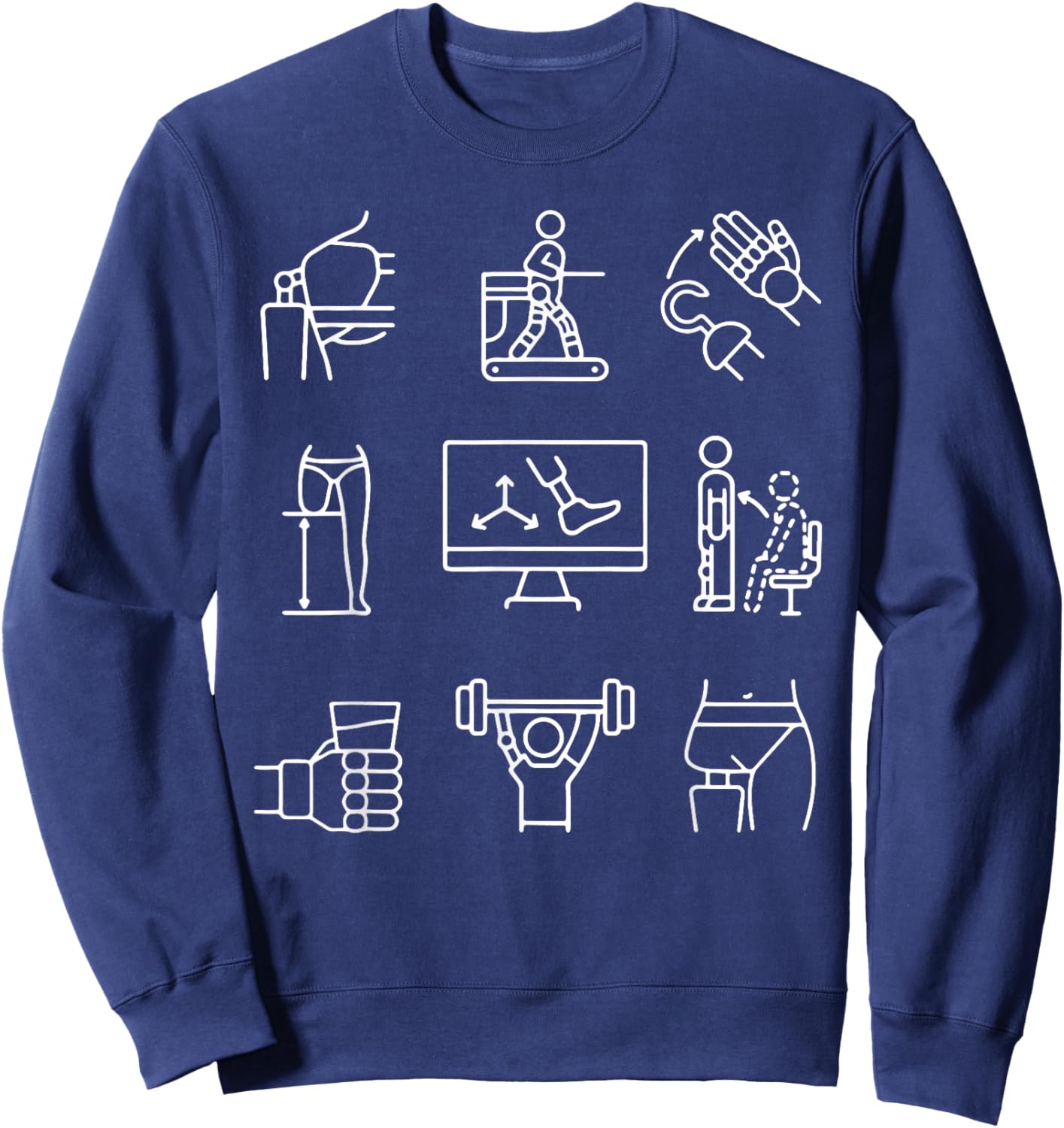 Biomedical Engineer for Orthotics and Prosthetics, Biomedica Sweatshirt - Sweatshirt | Navy