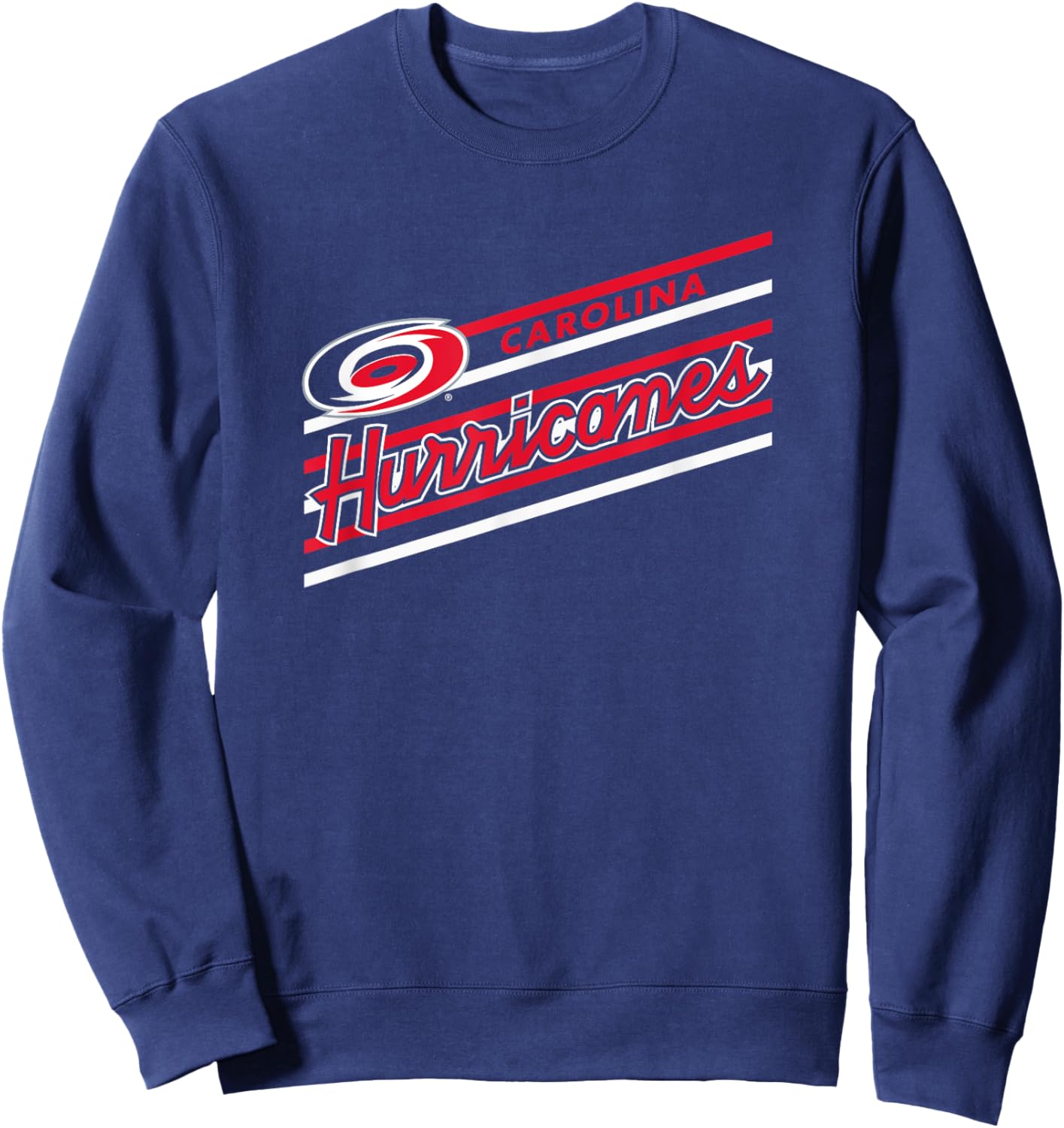 Carolina Hurricanes Retro Performer Black Licensed Sweatshirt - Sweatshirt | Navy