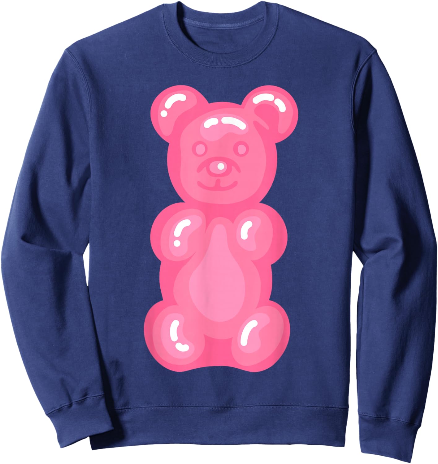 Pink Teddy Gummy Bear Sweatshirt - Sweatshirt | Navy