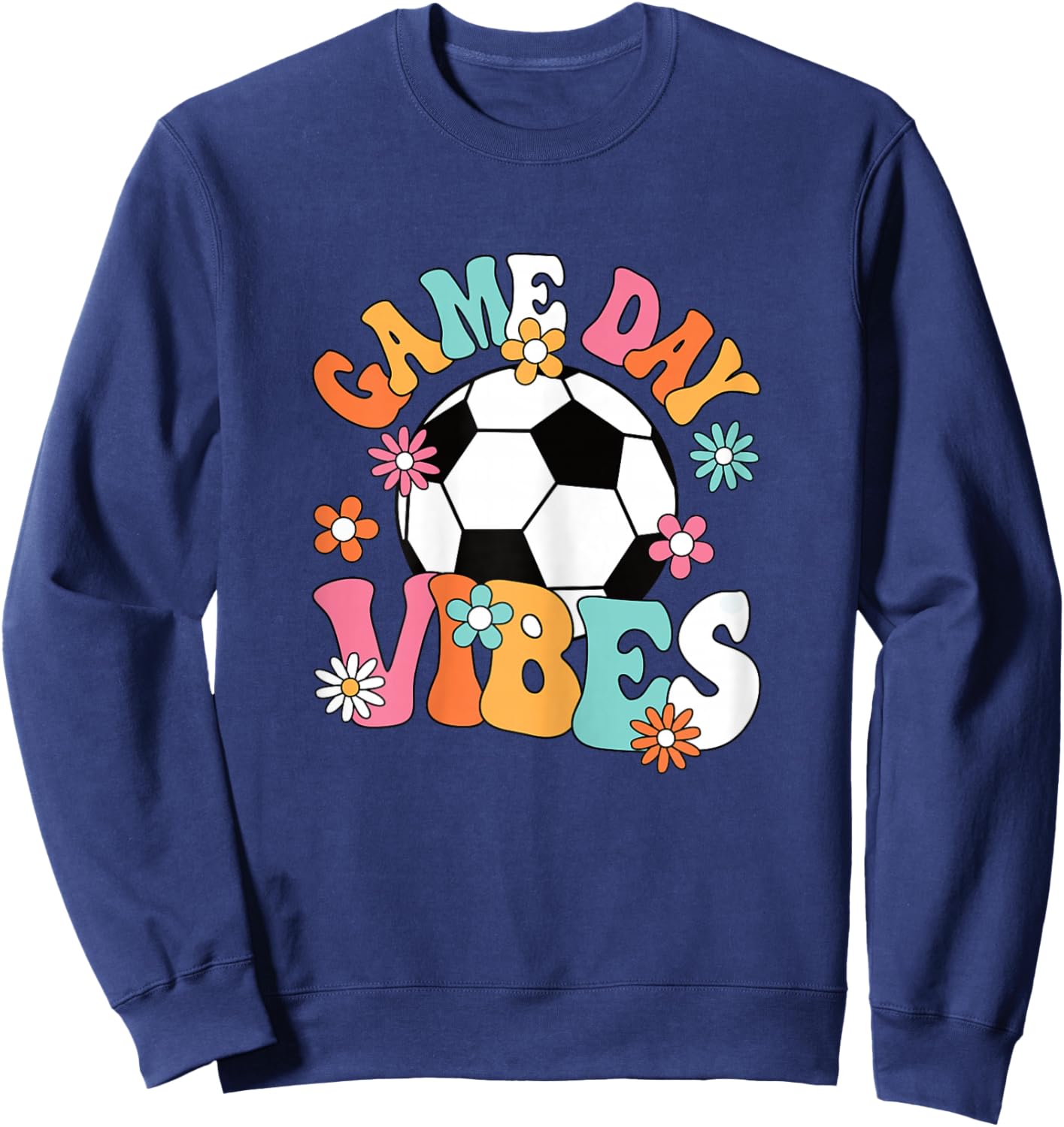 Soccer Game Day Soccer Player Women Girls Sweatshirt - Sweatshirt | Navy