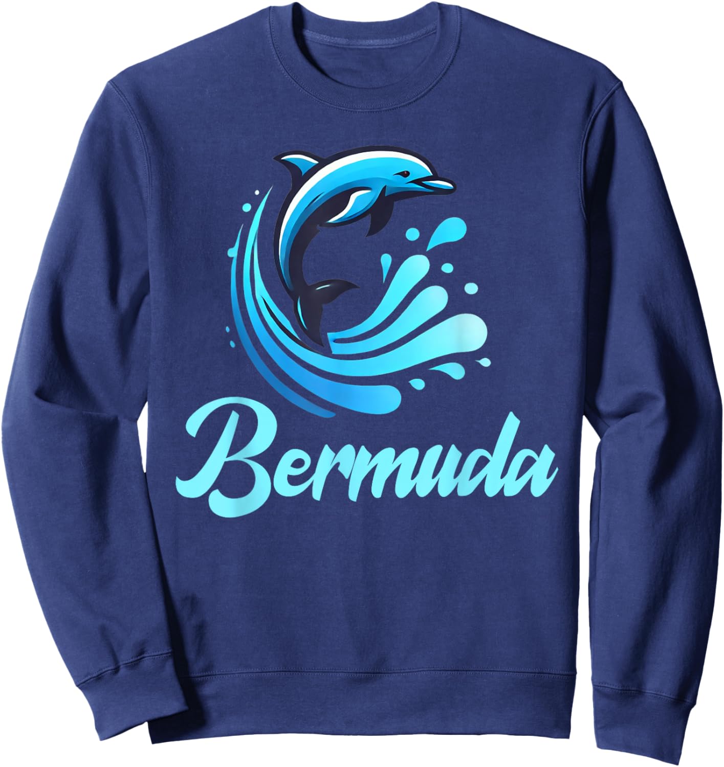 Bermuda Souvenir Vacation Bermudian Travel Men Women Sweatshirt - Sweatshirt | Navy