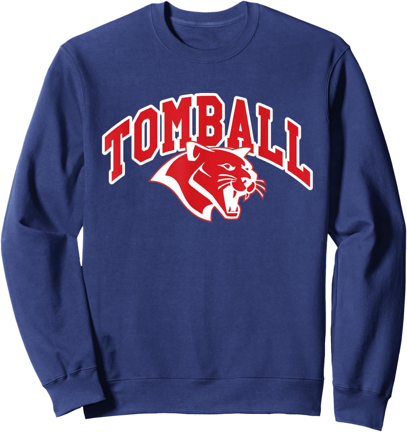 Tomball High School Cougars Sweatshirt - Sweatshirt | Navy