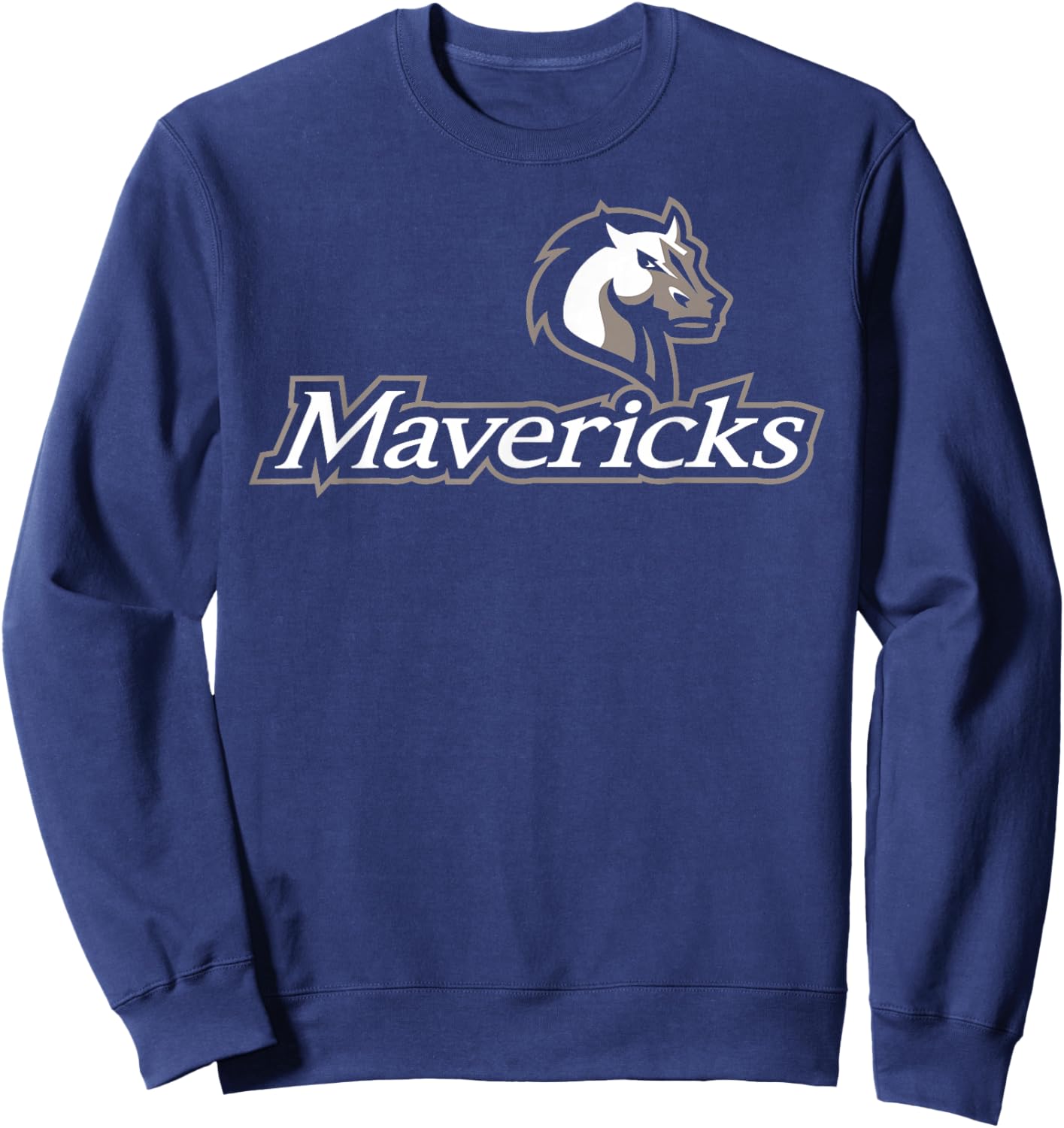 Mercy University Mavericks Mavs Logo Sweatshirt - Sweatshirt | Navy