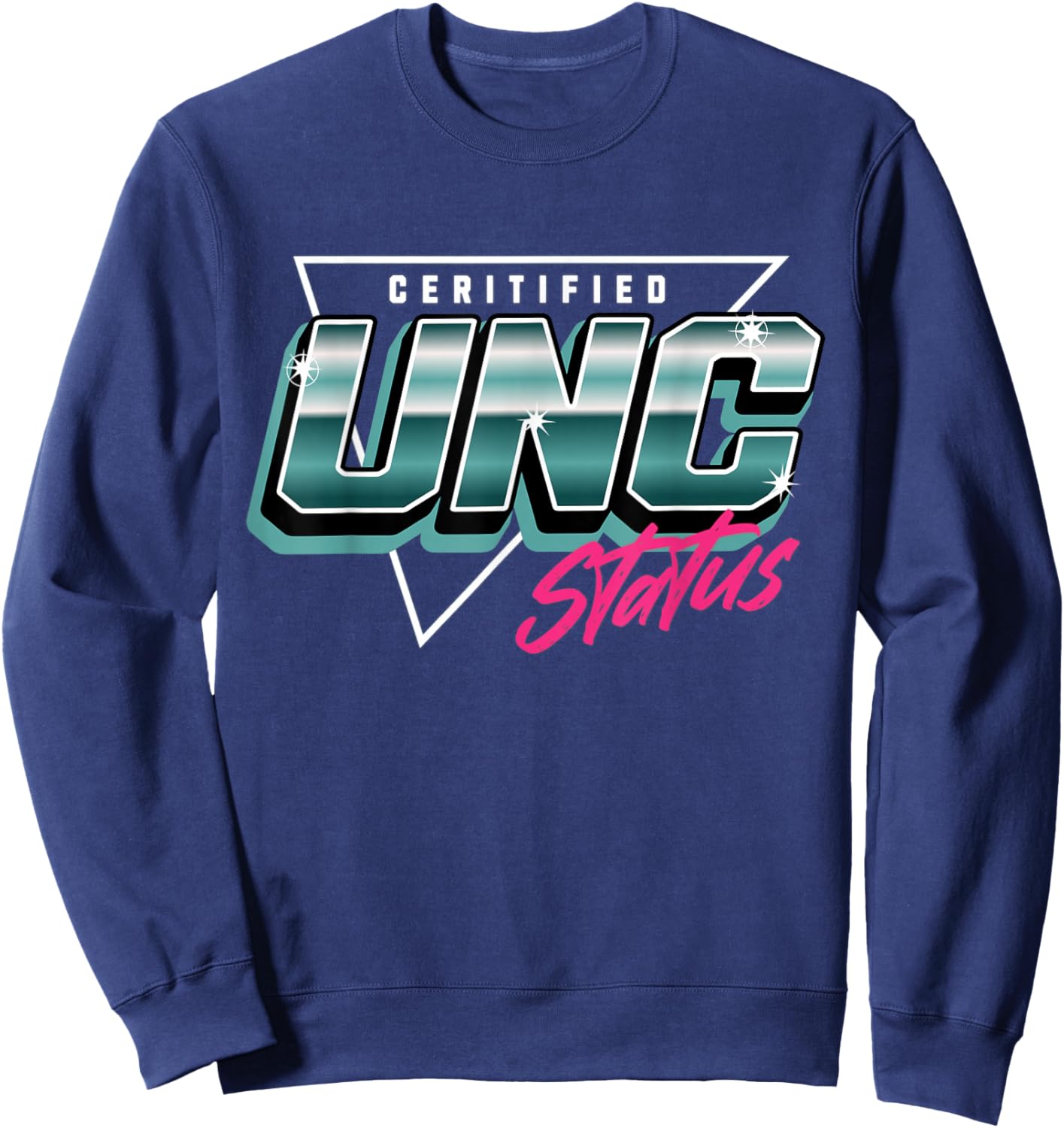 Certified UNC Status Sweatshirt - Sweatshirt | Navy