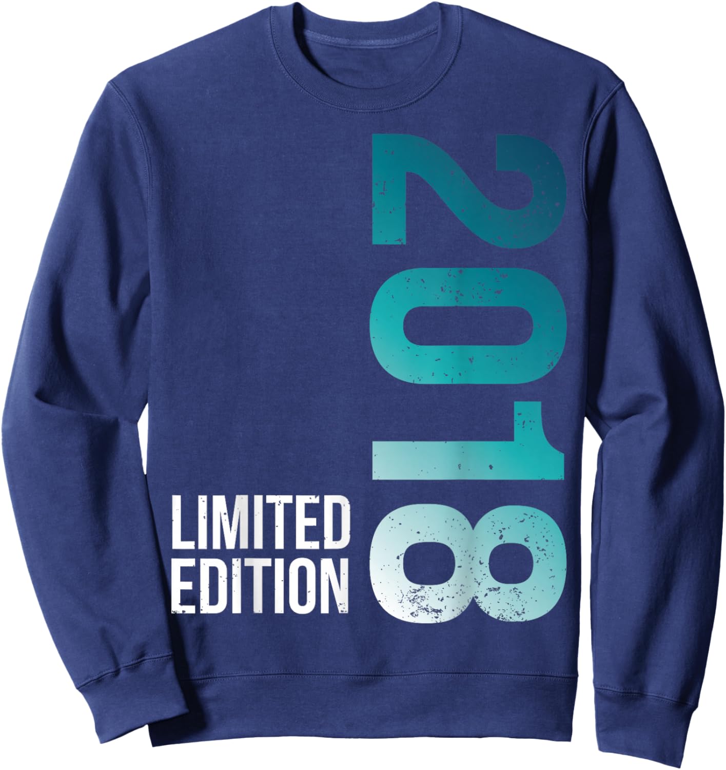 8th Birthday Boy Decoration 2018 8th Birthday Sweatshirt - Sweatshirt | Navy