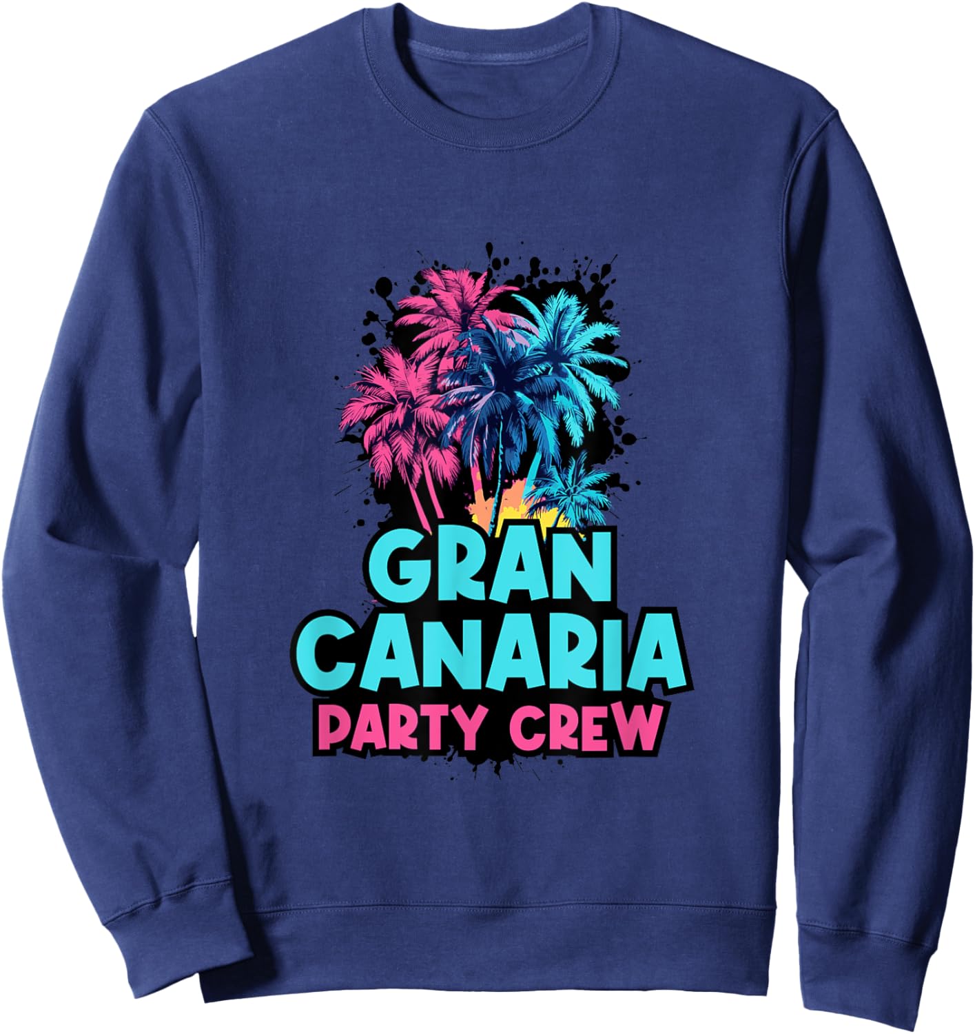 Urlaub mit der Partycrew auf Gran Canaria Sweatshirt - Sweatshirt | Navy