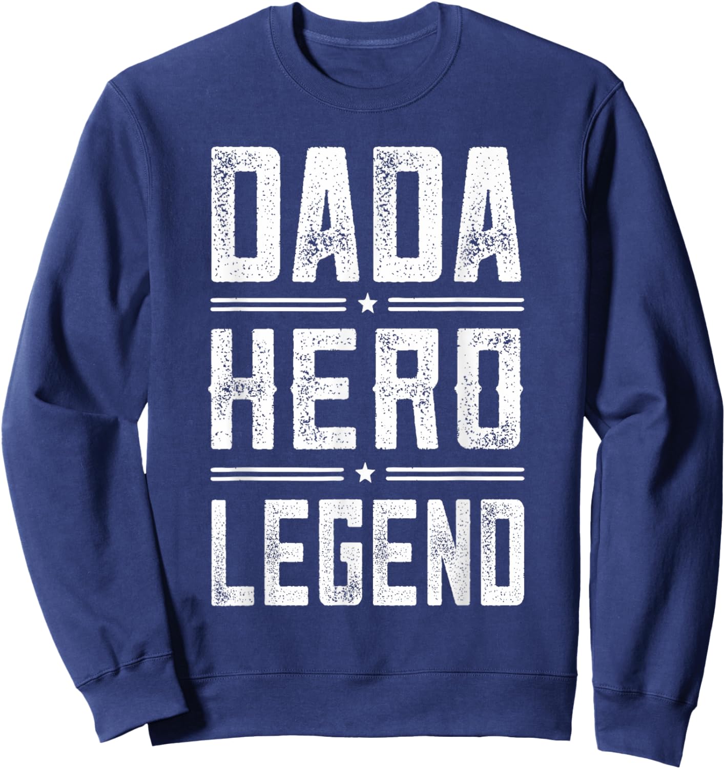 Dada Hero Legend - Vintage Distressed Dada Sweatshirt - Sweatshirt | Navy
