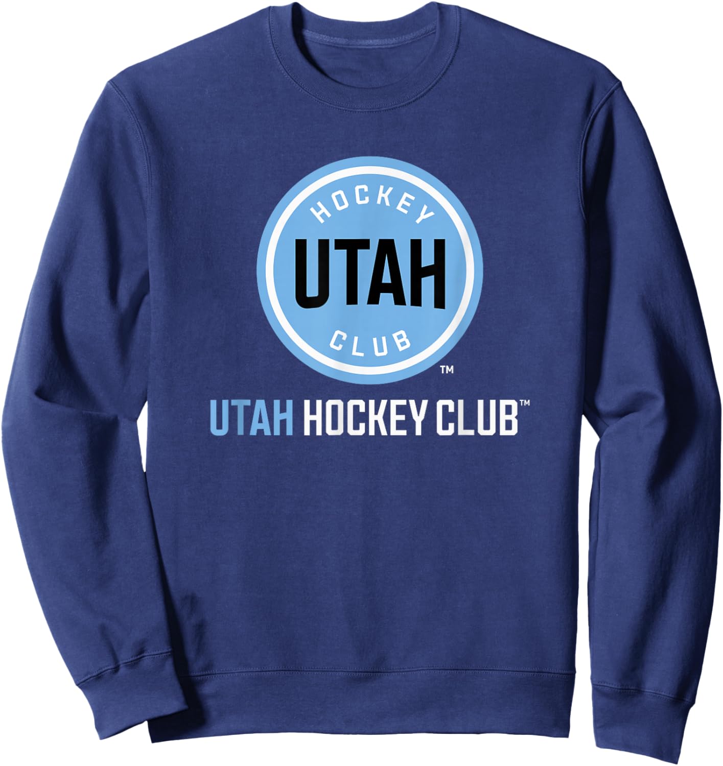 Utah Hockey Club Power Play Dark Heather Officially Licensed Sweatshirt - Sweatshirt | Navy