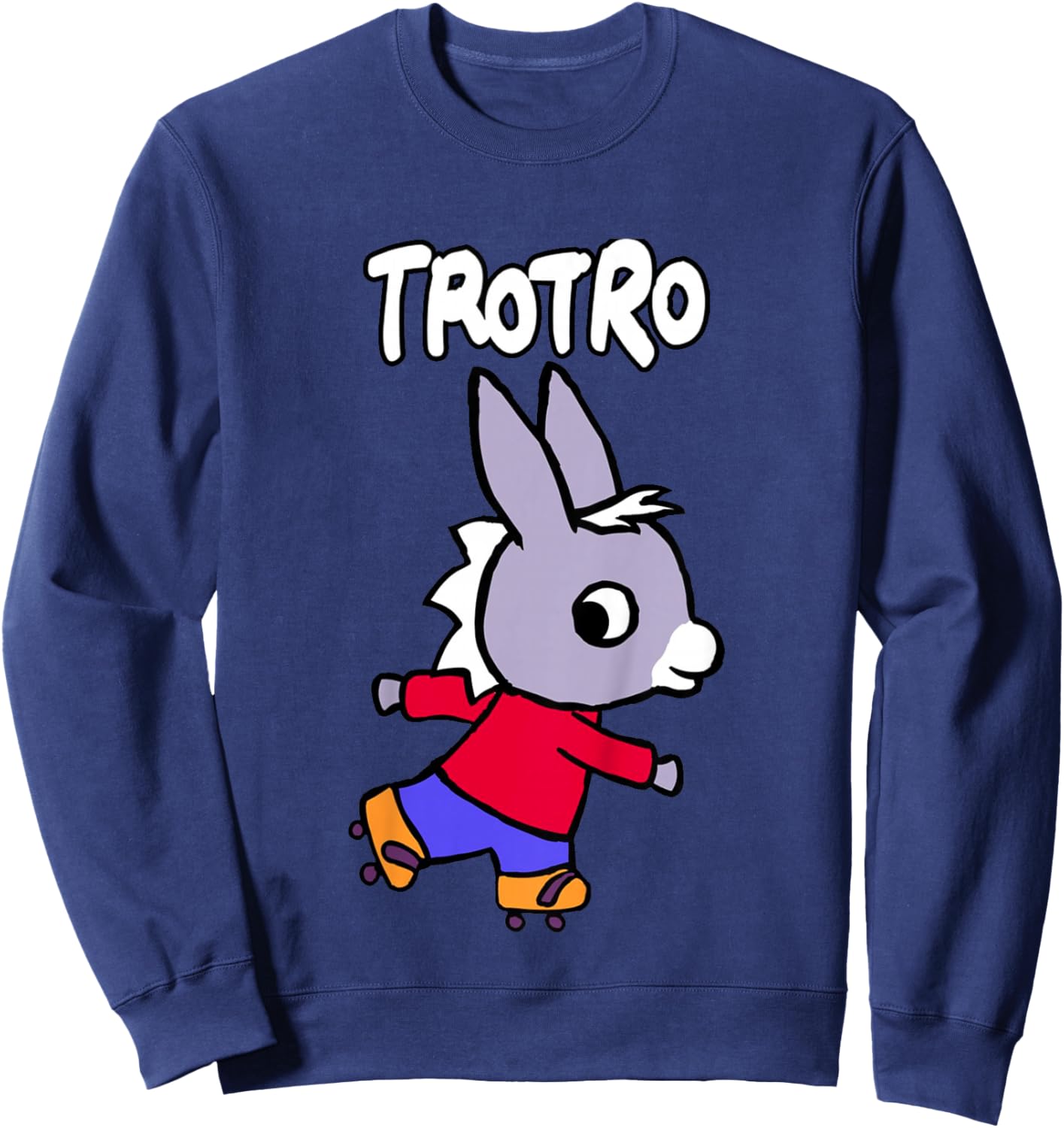 Enfant Trotro : Aventure d'apprentissage Mignon Petit âne Sweatshirt - Sweatshirt | Navy