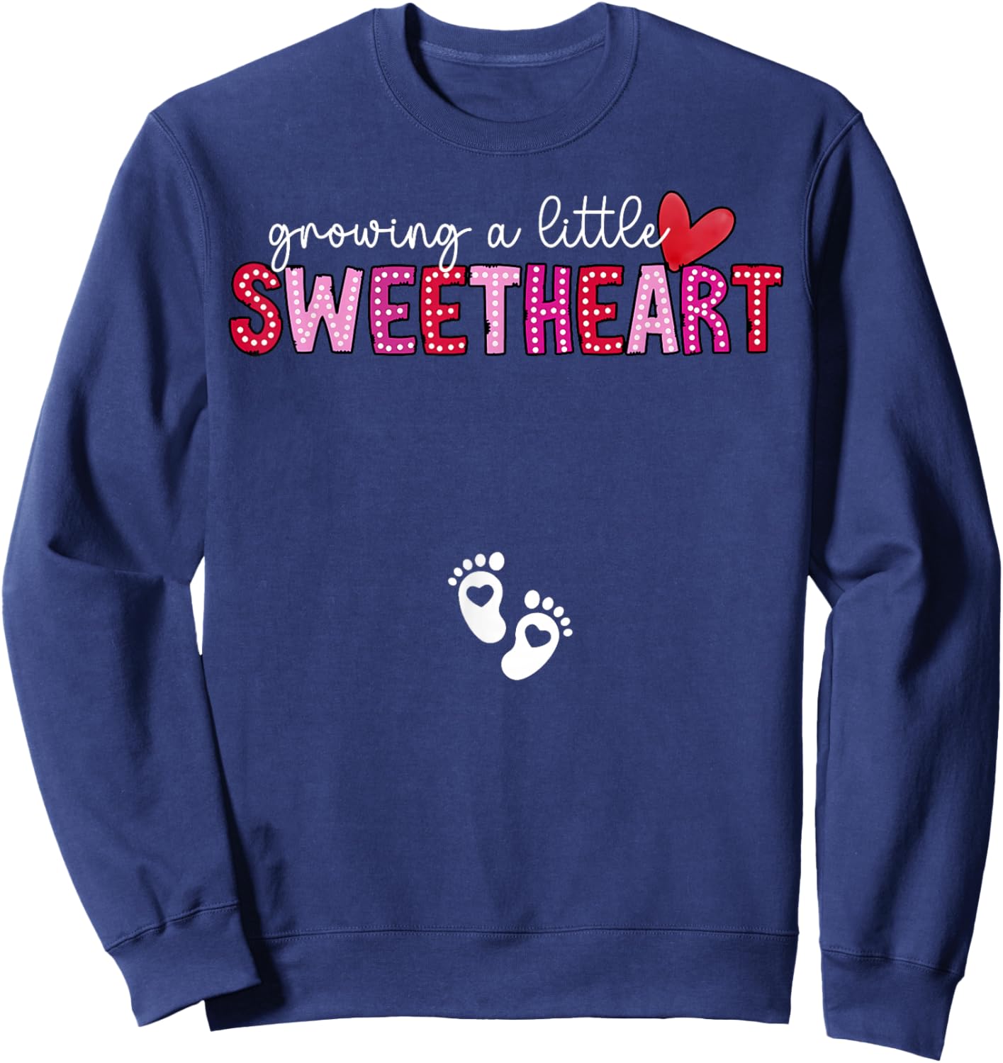 Announcement Sweatshirt - Sweatshirt | Navy
