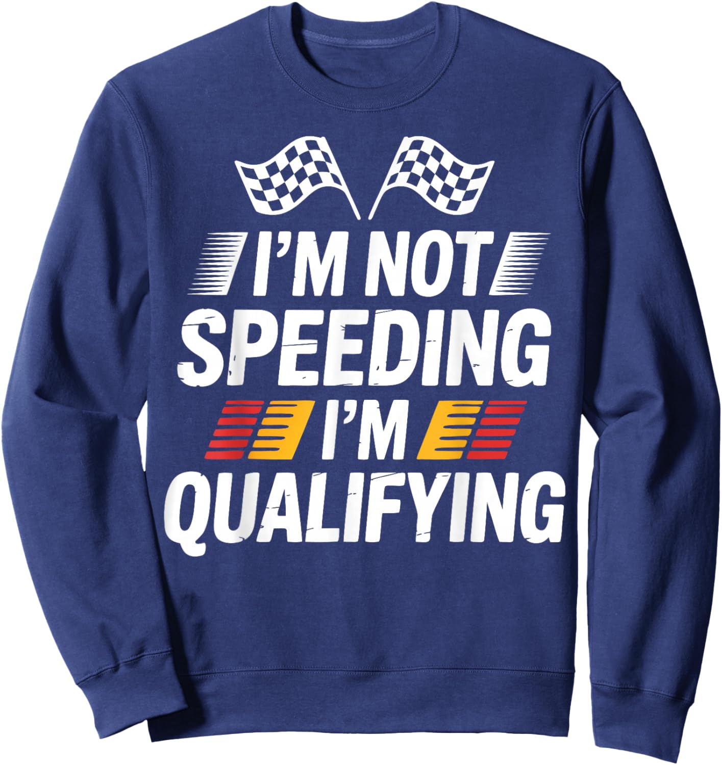 Go Kart Racer Qualifying Racing Karting Sweatshirt - Sweatshirt | Navy